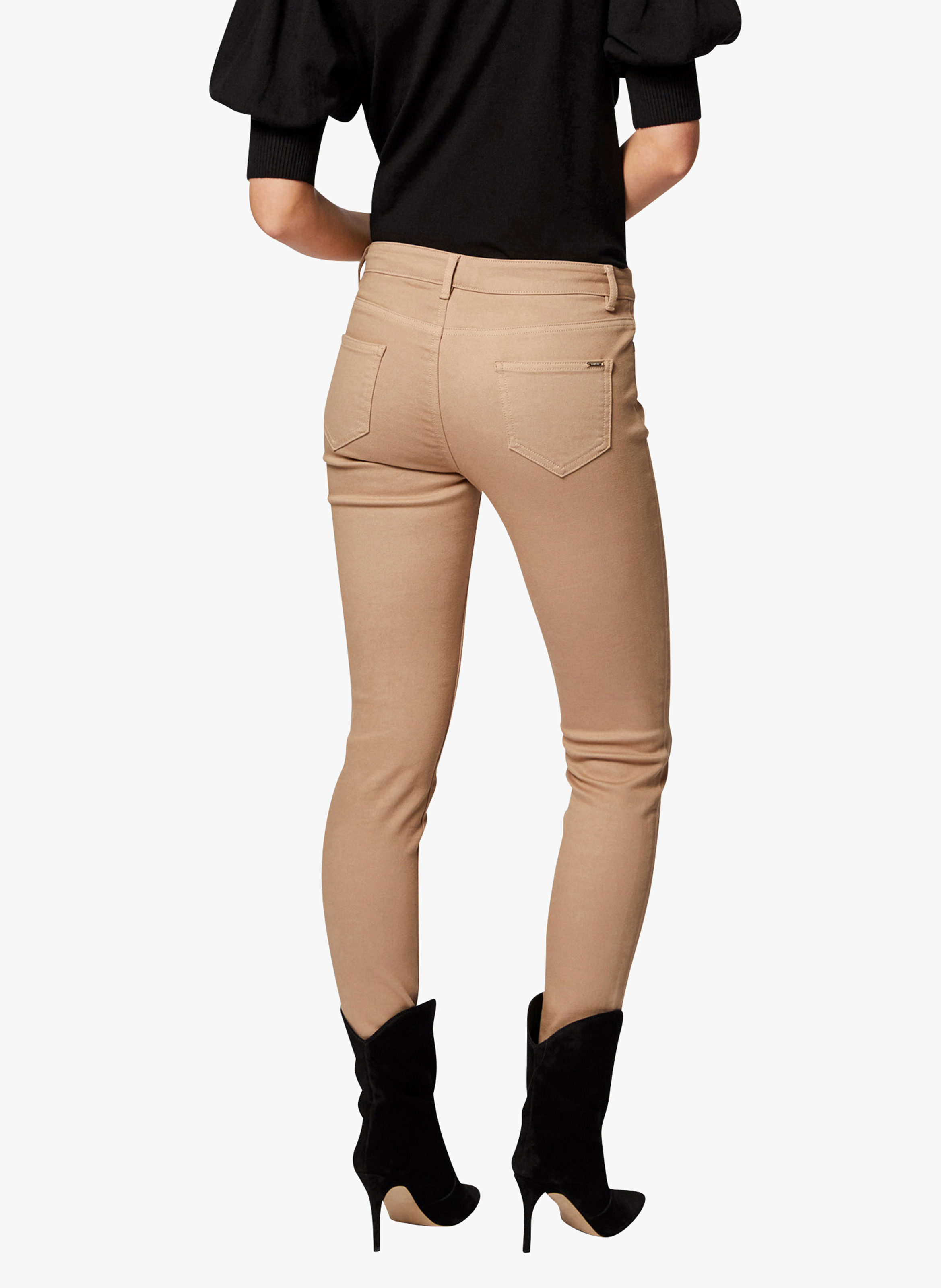 Jean slim MORGAN Marron