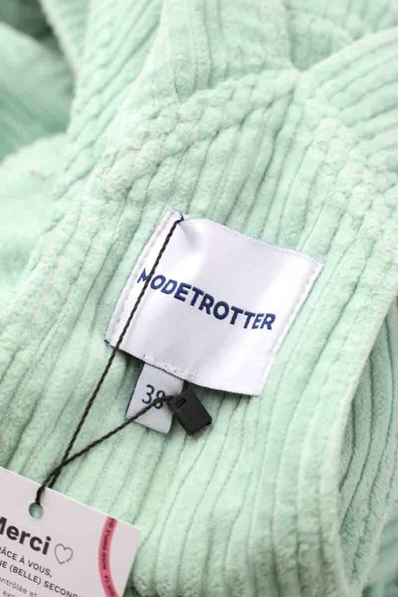 Salopette en coton MODETROTTER - Seconde Main Vert