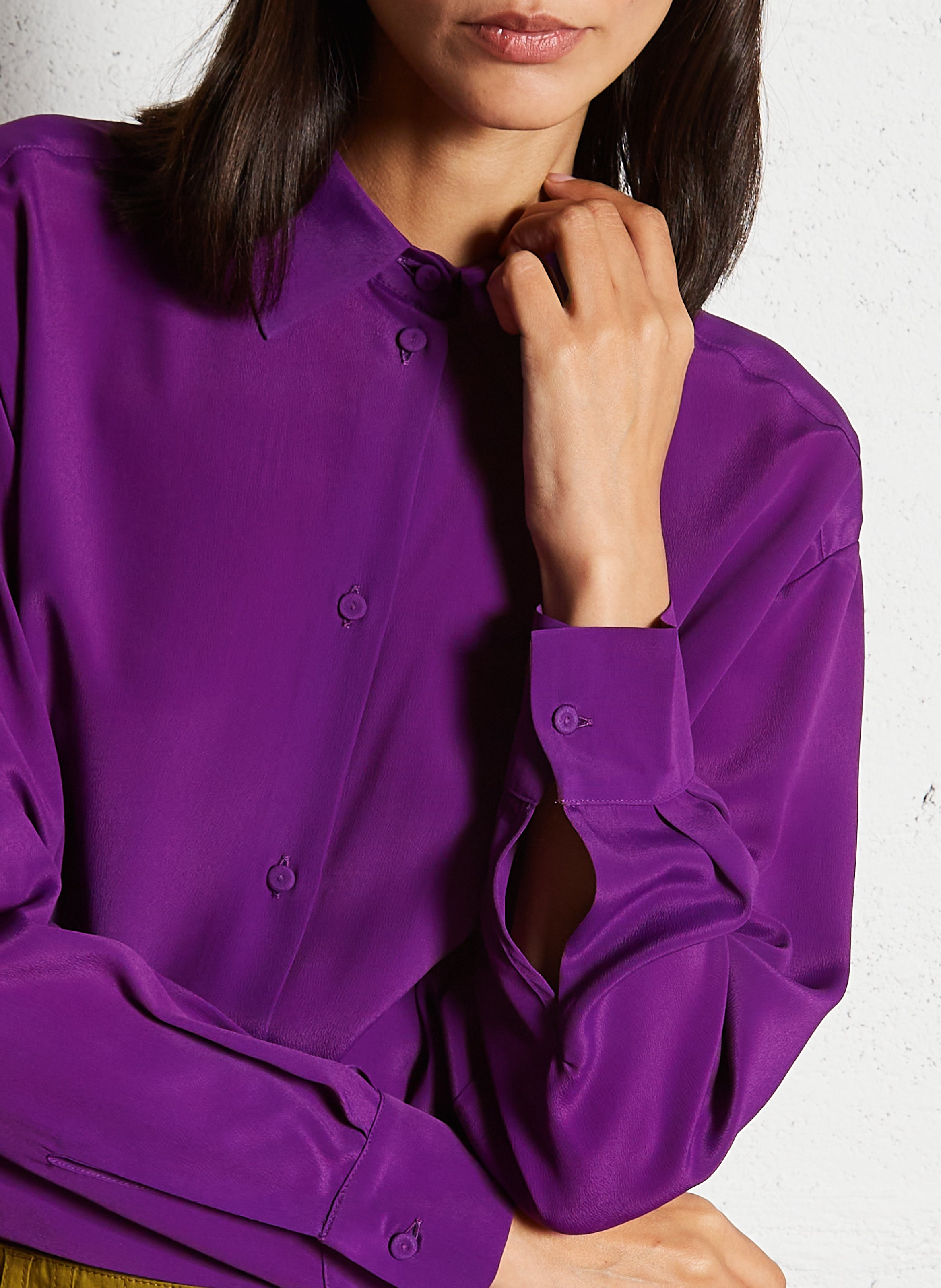 Straight shirt MOMONI Purple