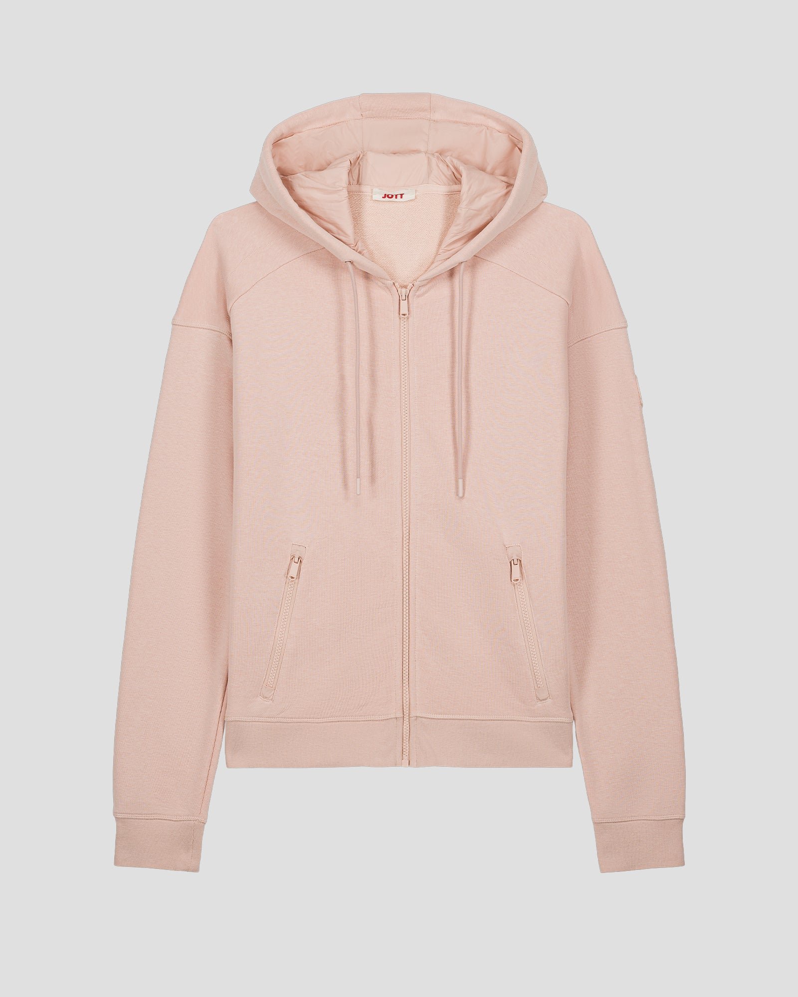 Zip-up fleece jacket leda JOTT Pink