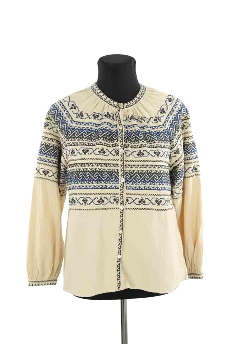 Cotton blouse ANTIK BATIK - Seconde Main Beige