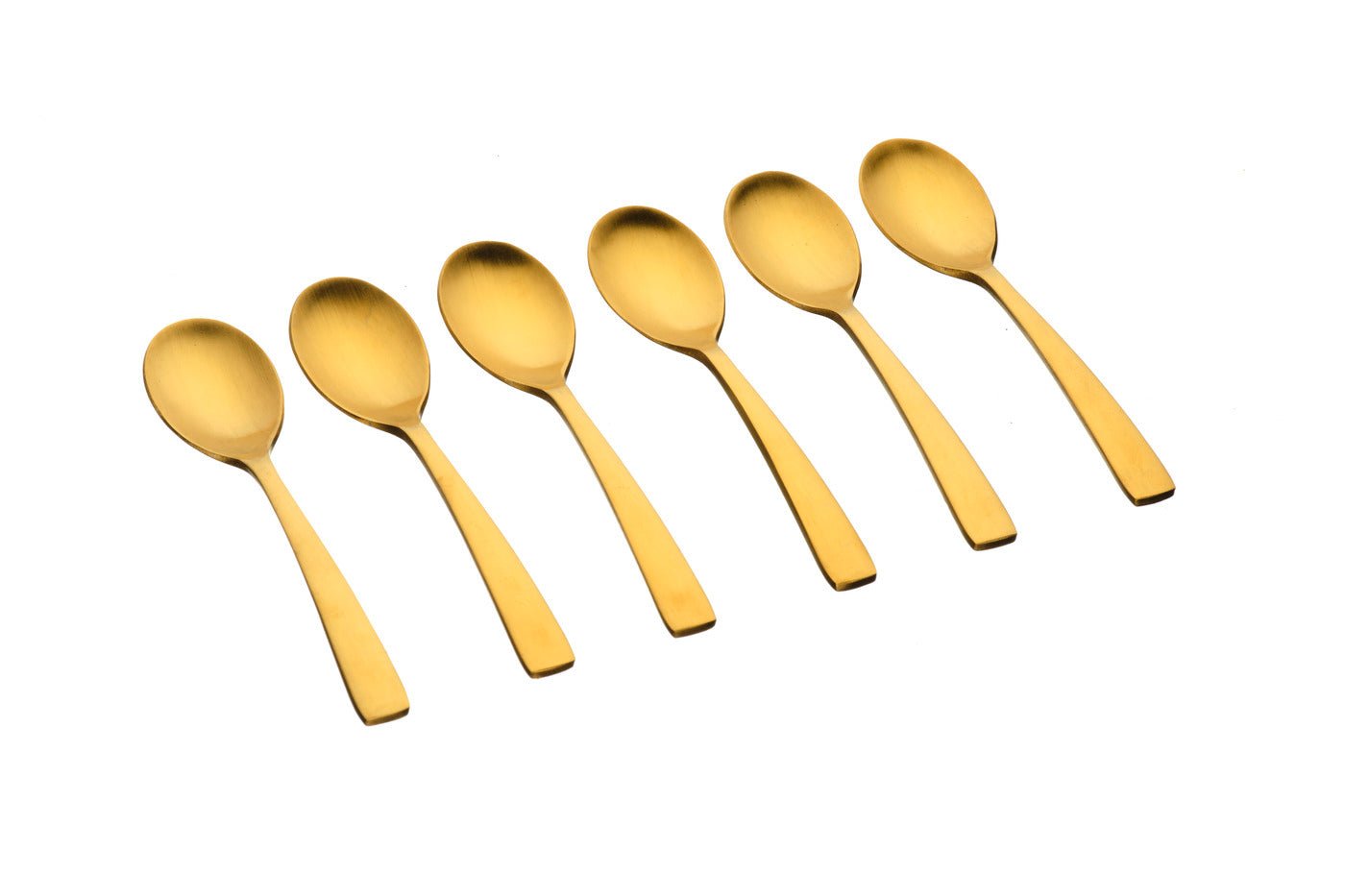 Set of 6 Oglu teaspoons - black BJORN