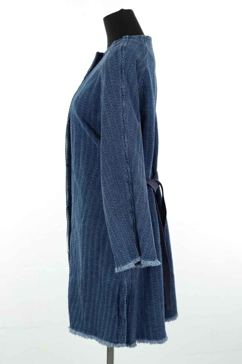 Cotton coat ISABEL MARANT ÉTOILE - SECONDE MAIN Blue