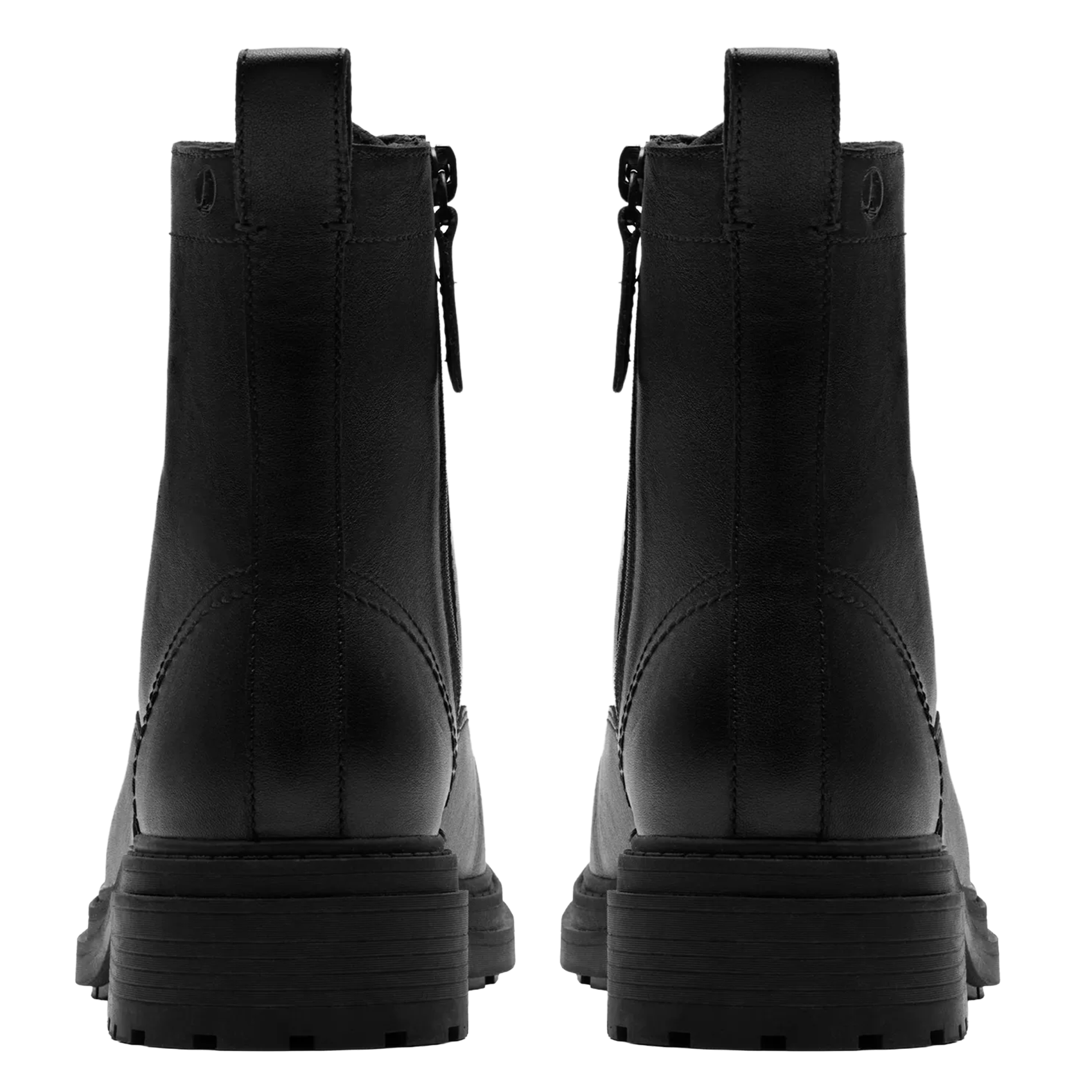 Leren laarzen CLARKS Zwart