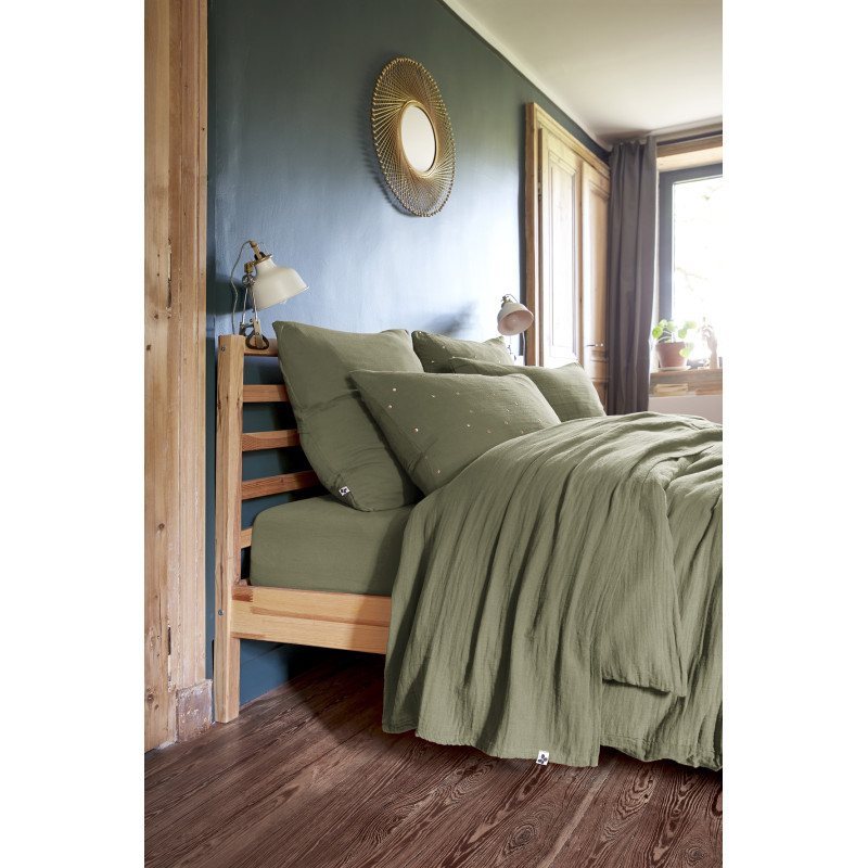 Premium sheet set L'EFFET PAPILLON Green