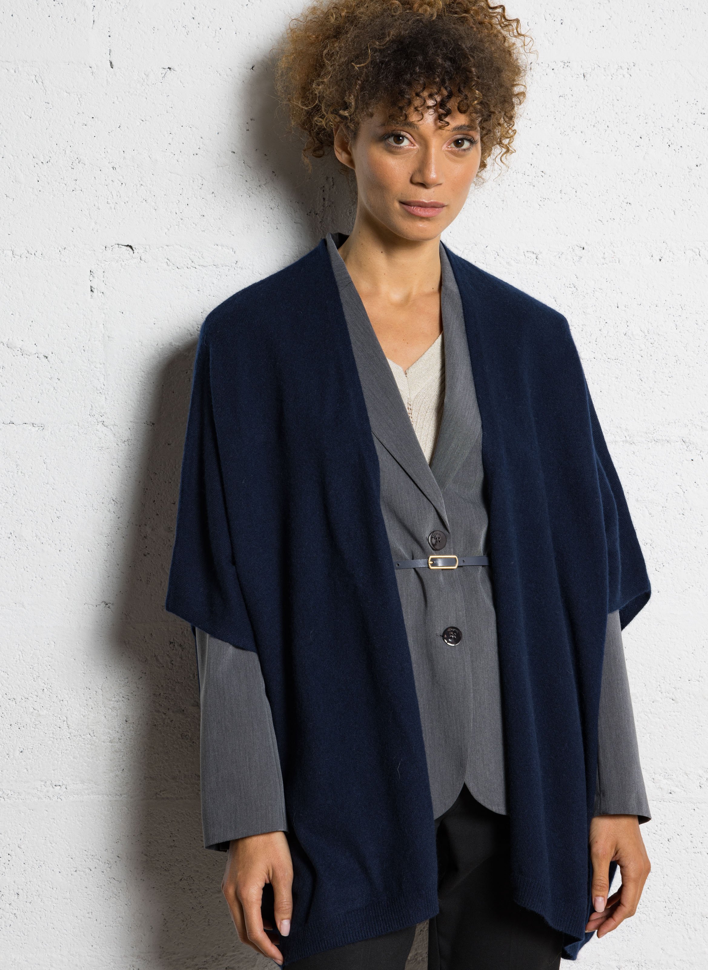 Poncho en cachemire SUD EXPRESS