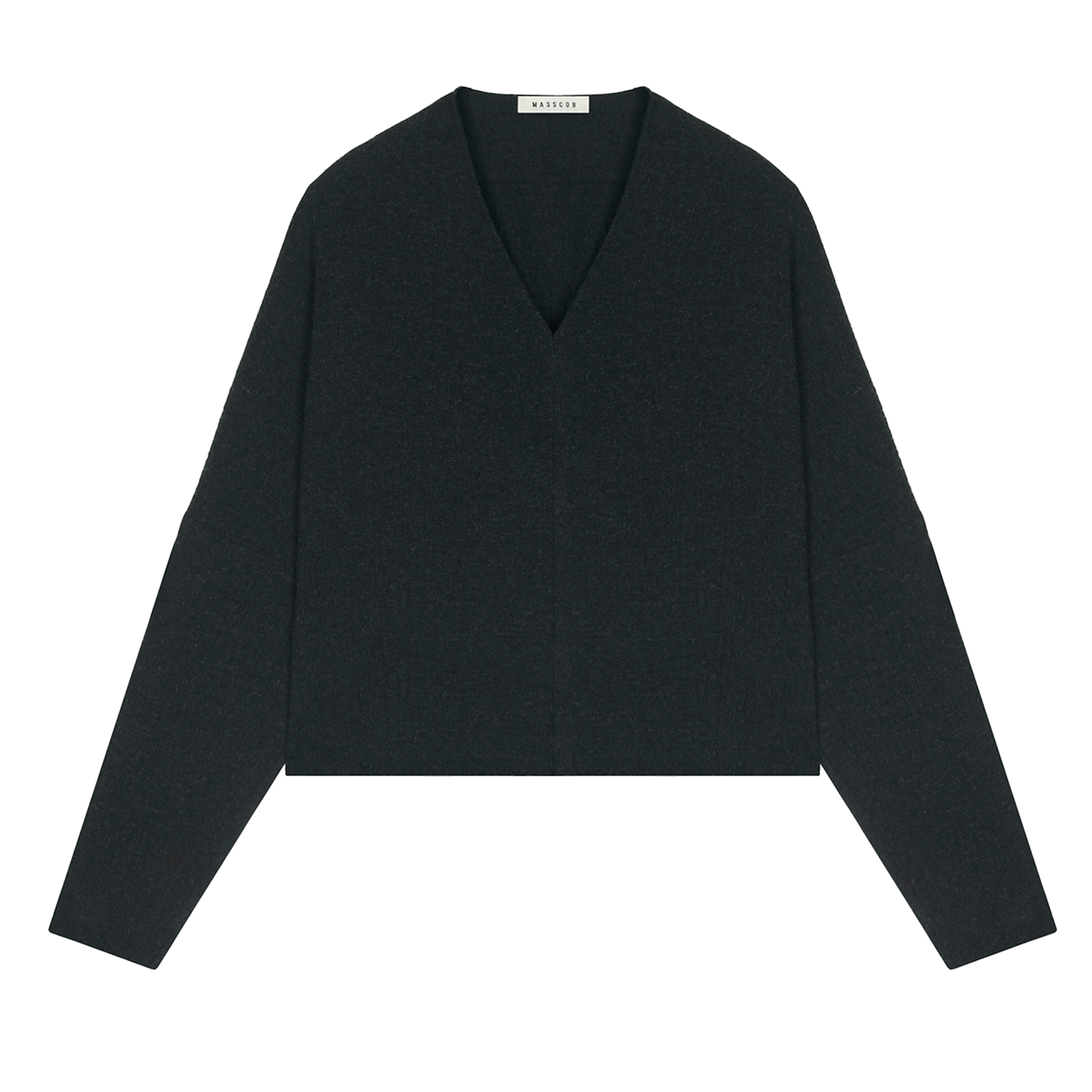 Weit geschnittenes Top mit V-Ausschnitt MASSCOB Braun