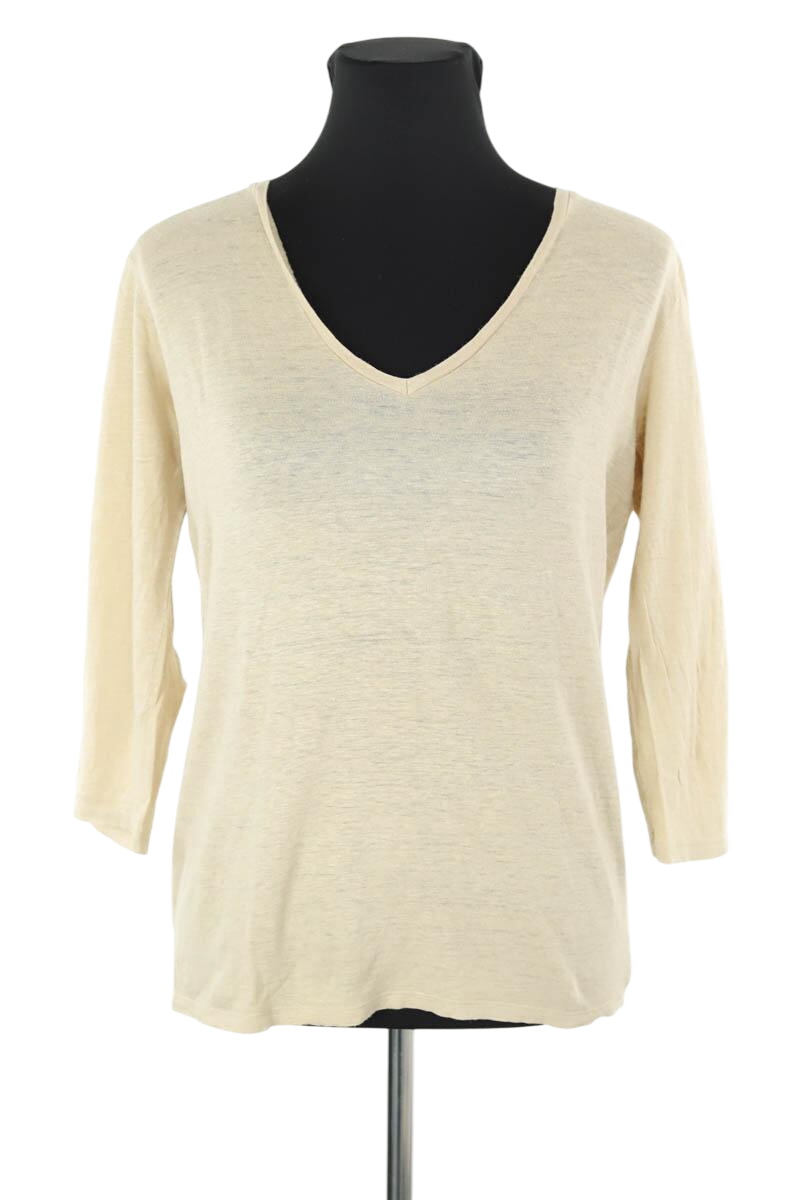 T-shirt MAJESTIC FILATURES - SECONDE MAIN Beige