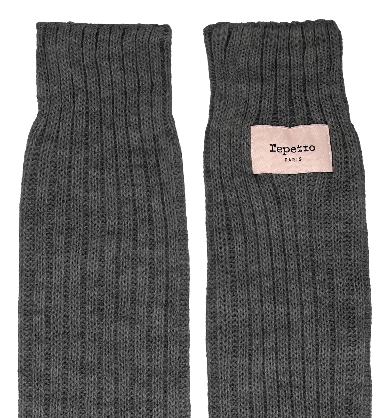 Guêtres côtelées unies REPETTO Blanc