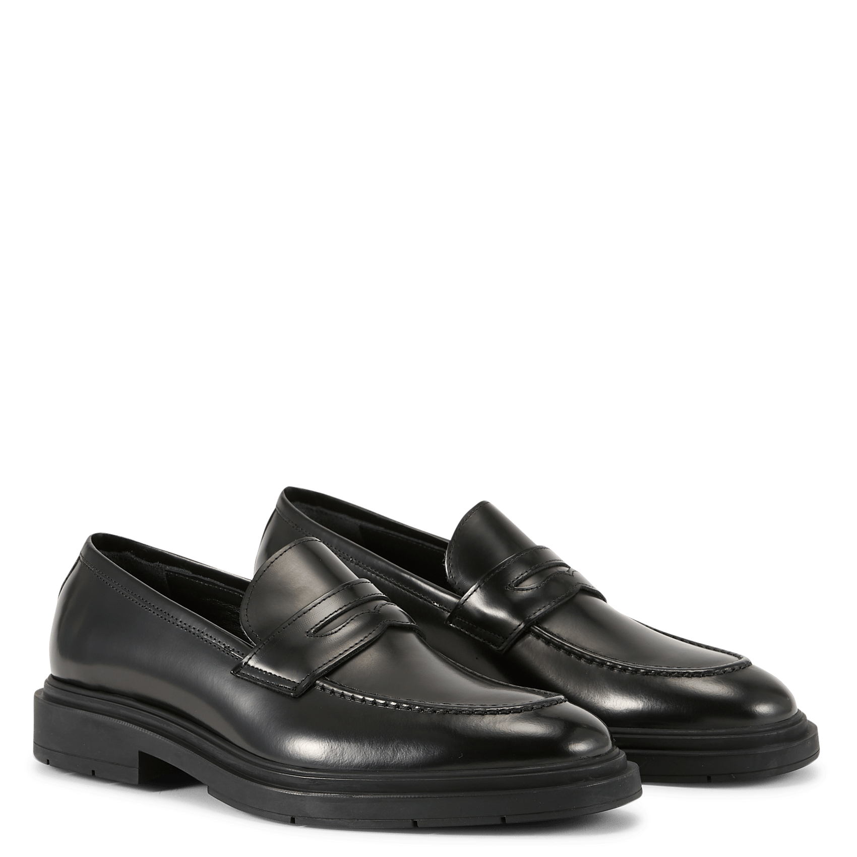 Glattleder-Mokassins SAISON 1865 Schwarz