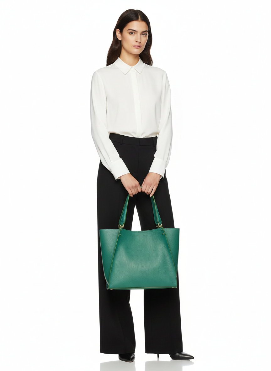 Billy L leather bag  Green