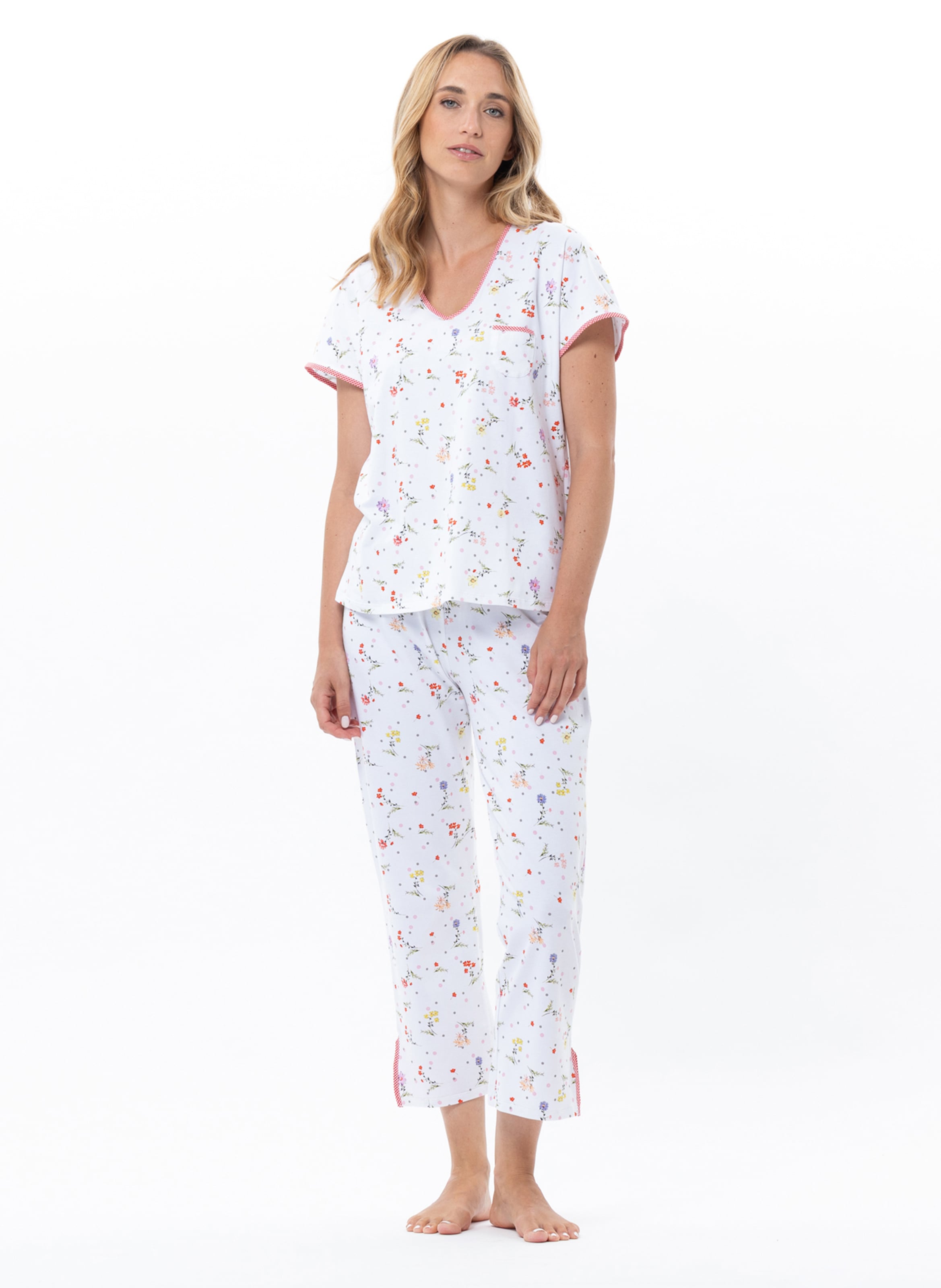 Cotton pajama top LE CHAT Multicolored
