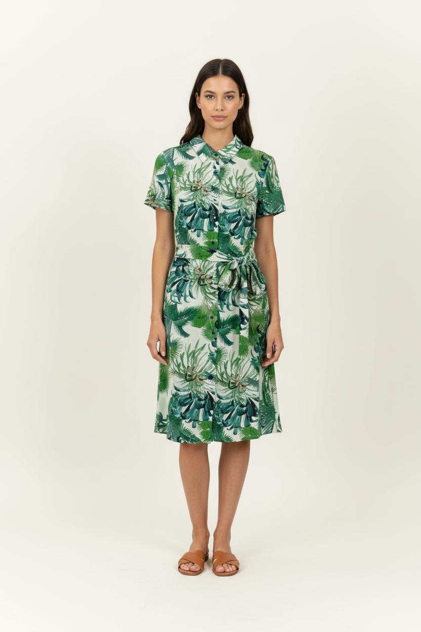 Short & midi dress TARA JARMON - Seconde Main Green