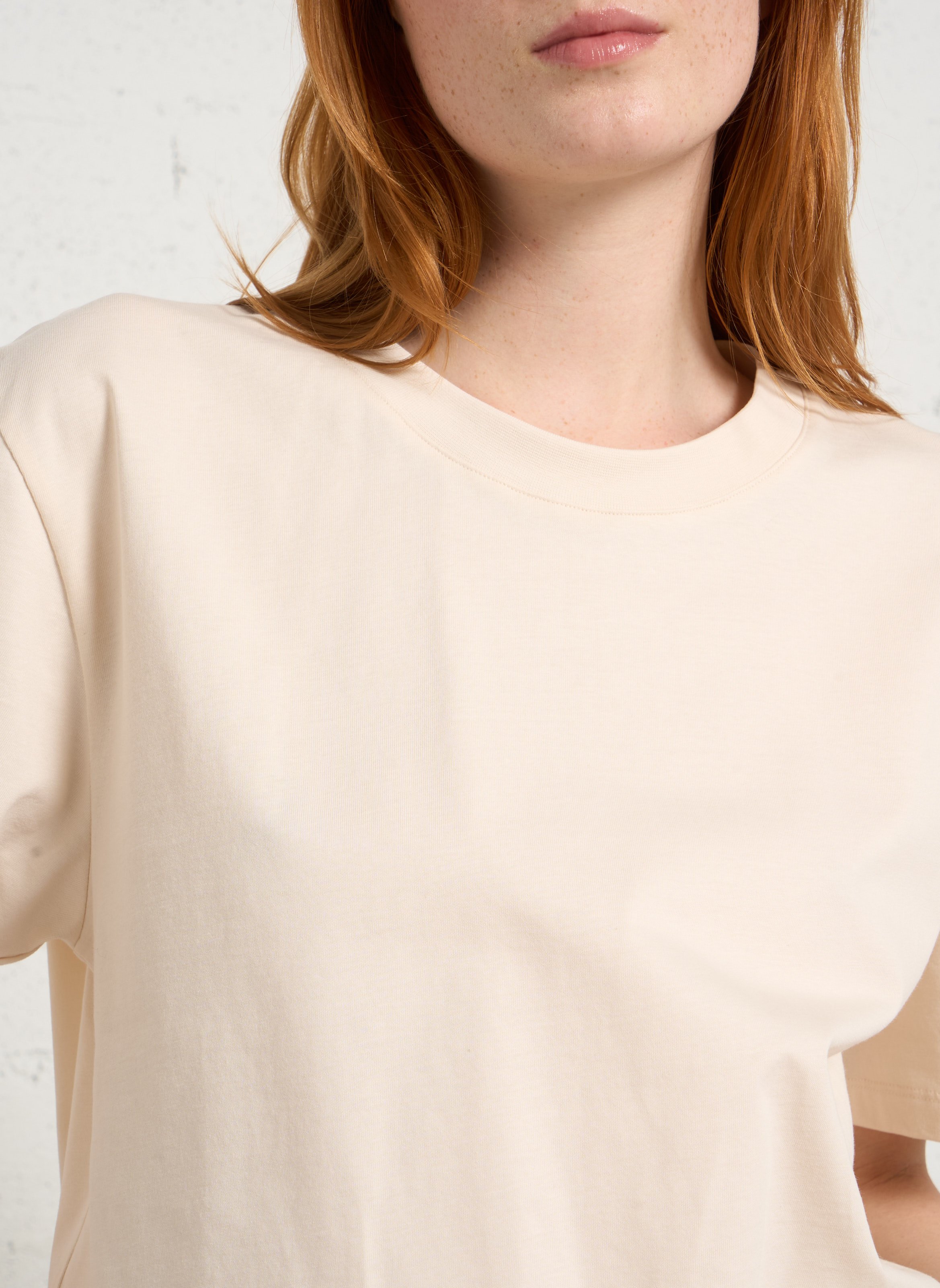 Camiliday round-neck sleeveless cotton top ELISE CHALMIN White