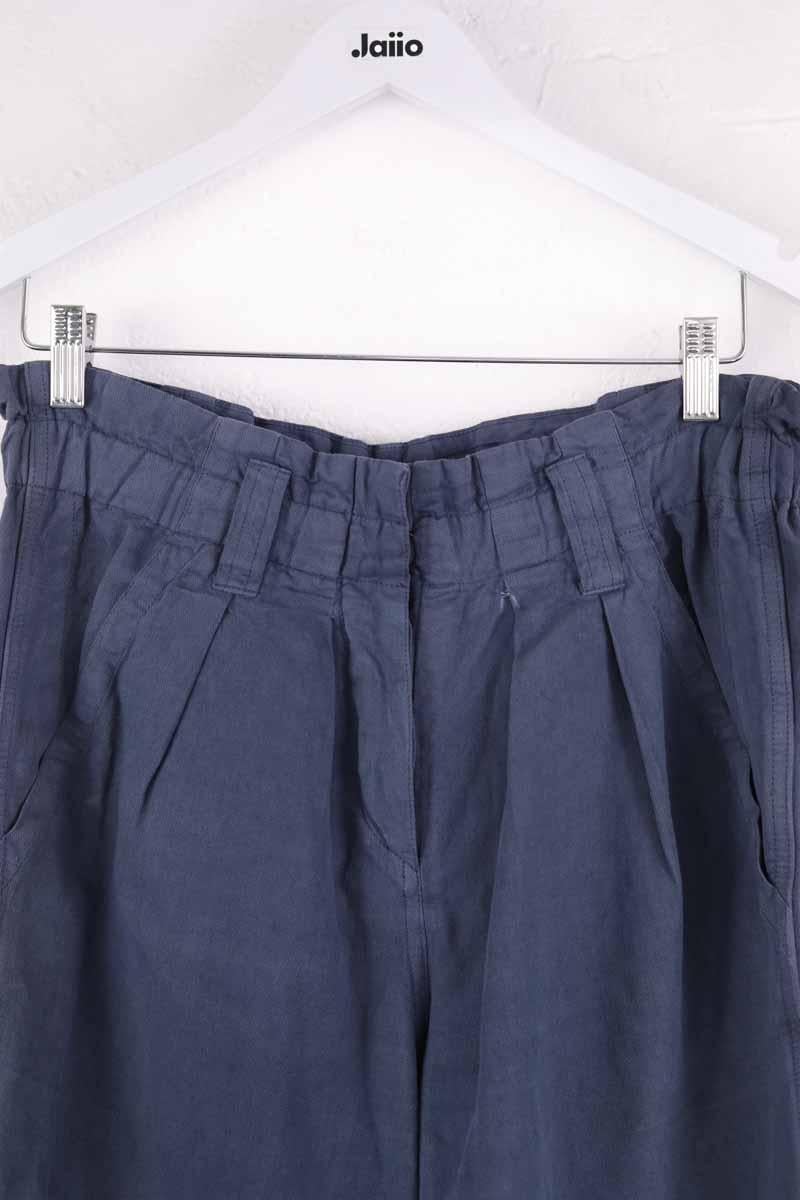 Carrot trousers ISABEL MARANT ÉTOILE - SECONDE MAIN Blue