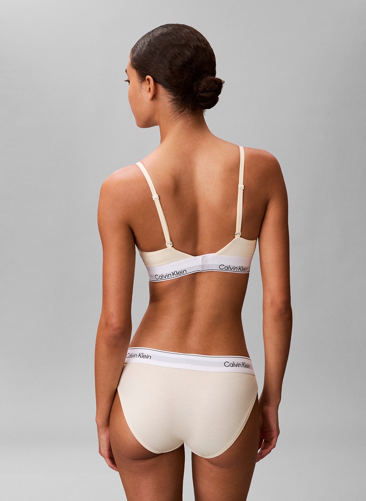 Culotte en coton mélangé CALVIN KLEIN UNDERWEAR Blanc
