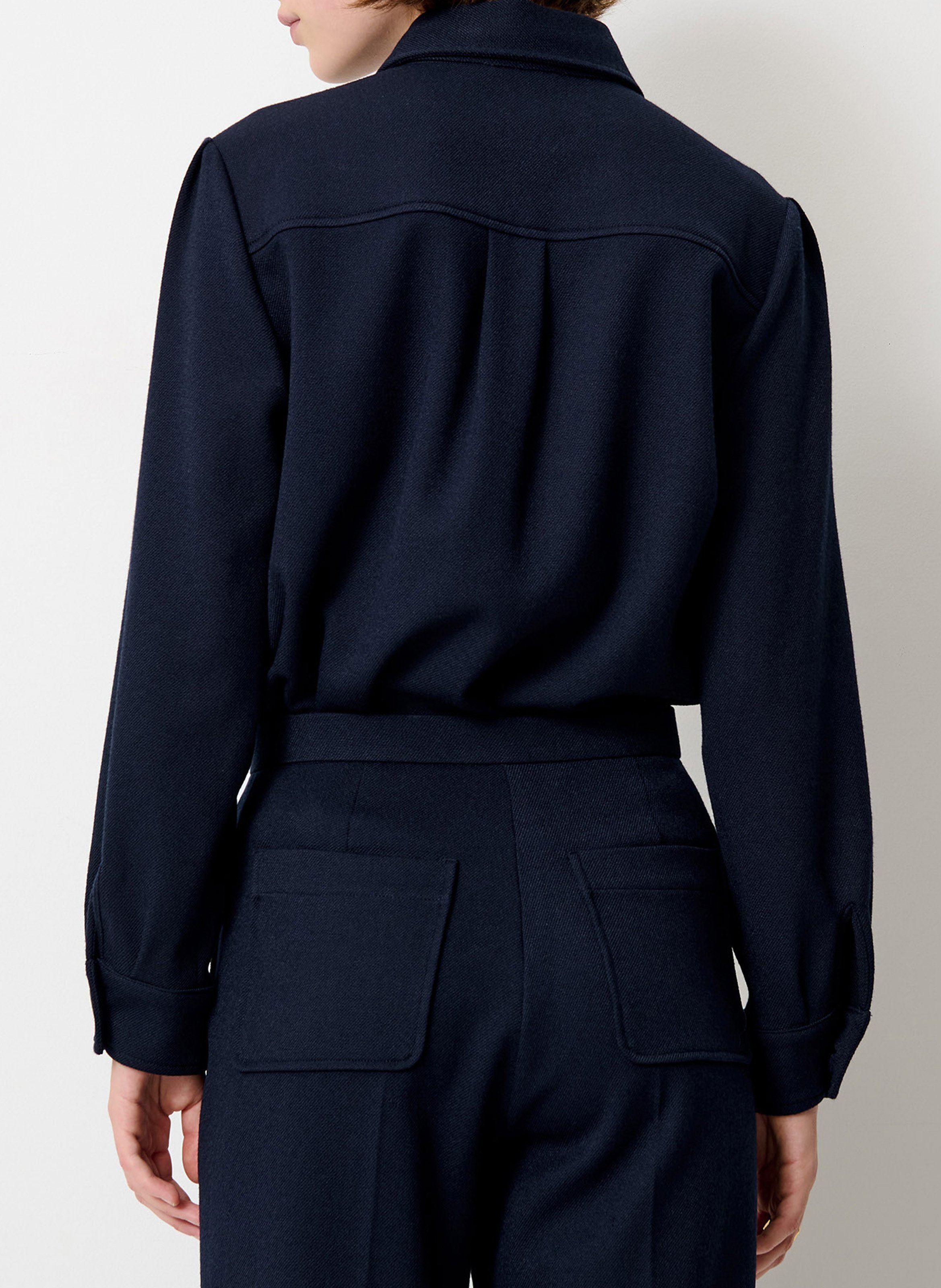 Straight shirt SESSUN Blue
