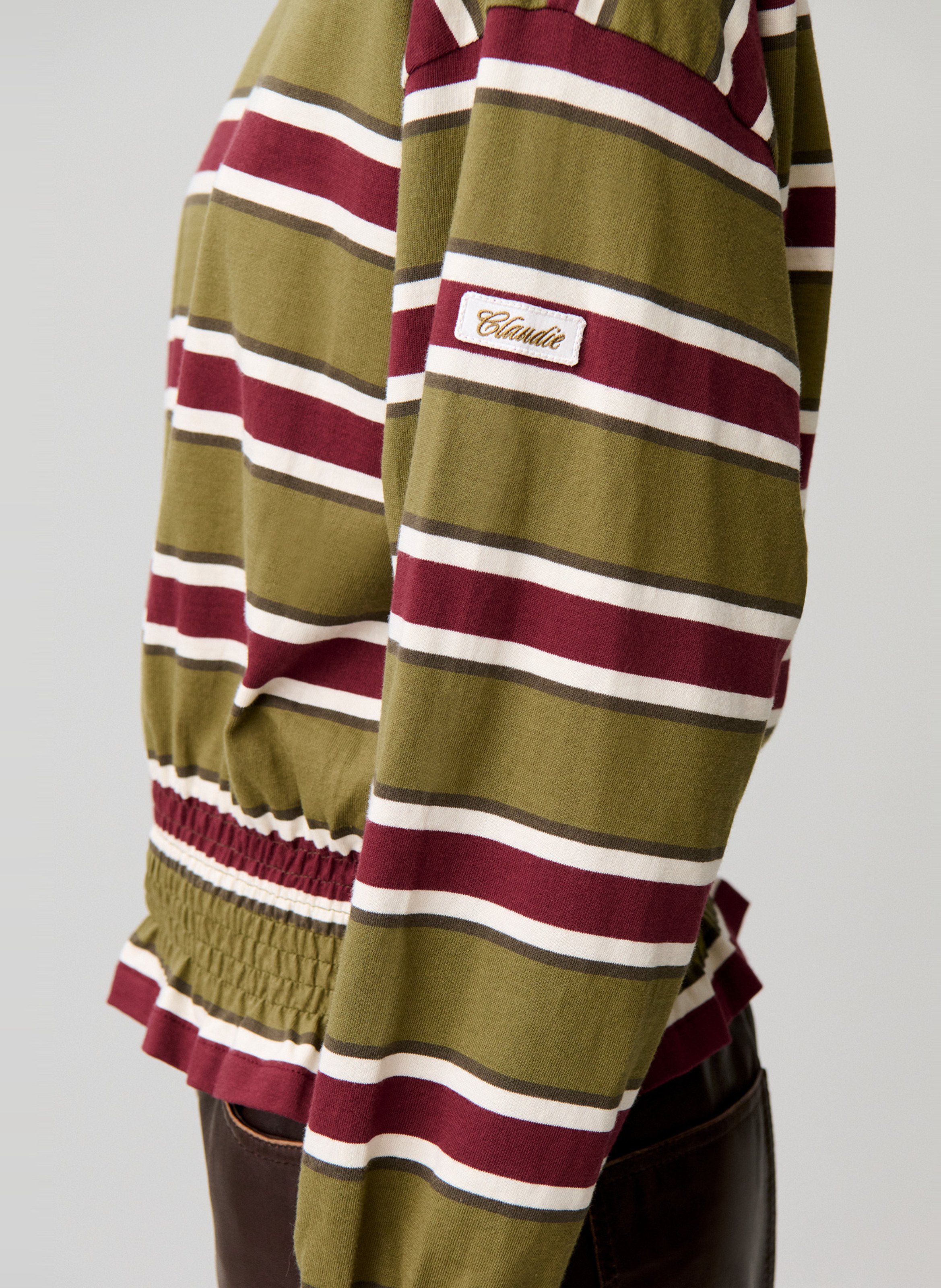 Gestreepte top met lange mouwen CLAUDIE PIERLOT Veelkleurig
