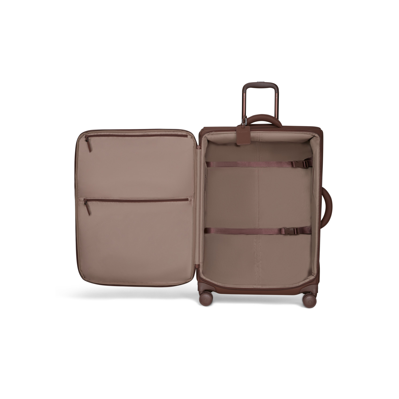 Lost in Berlin 4-Wheel Suitcase Size L | Brown LIPAULT Women