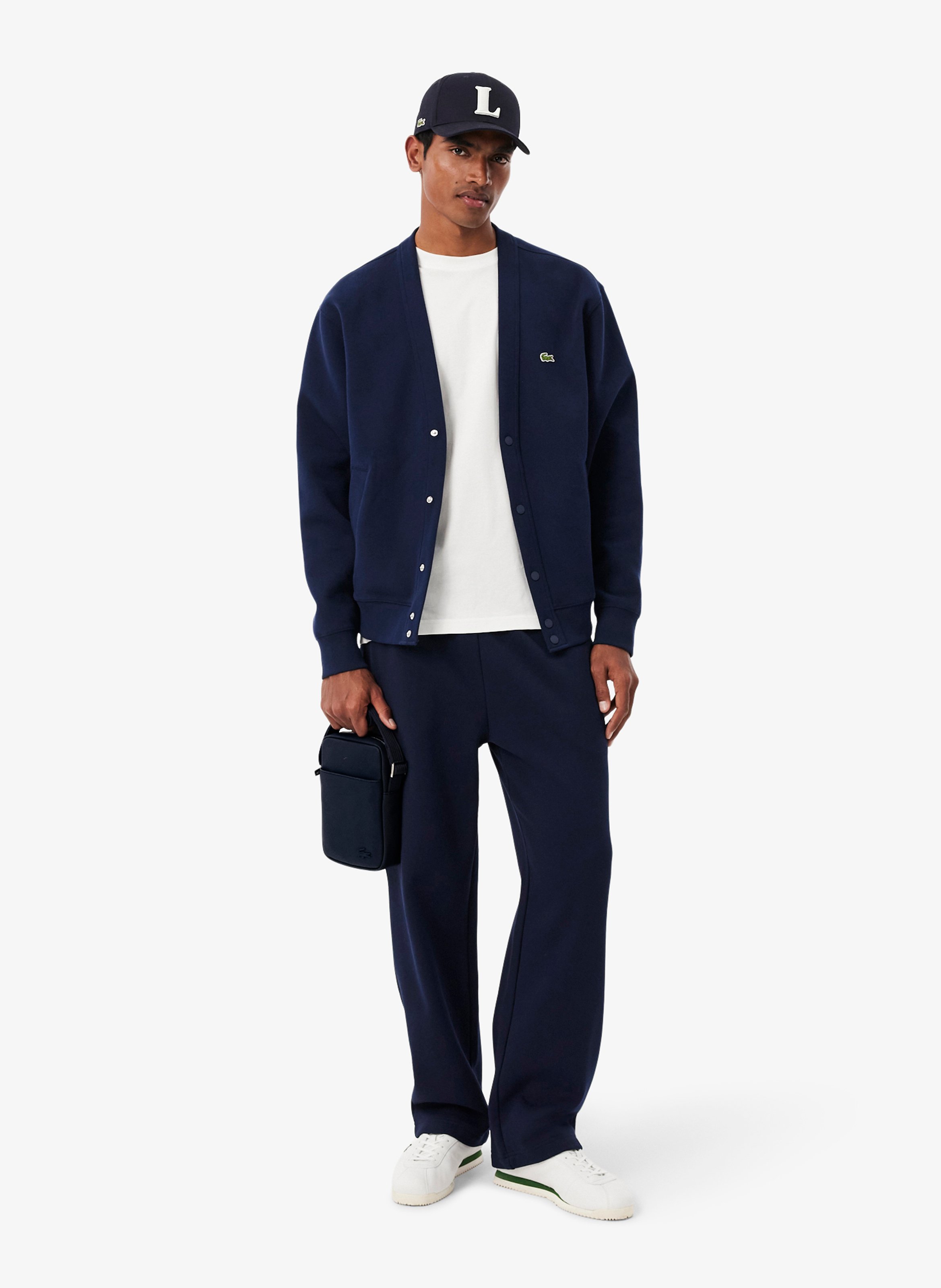Sacoche texturée à bandoulière LACOSTE Multicolore