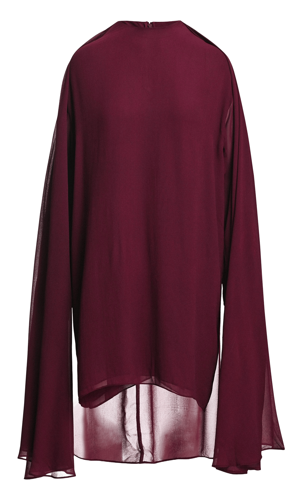 Robe courte ample col montant ESSENTIEL ANTWERP Rouge