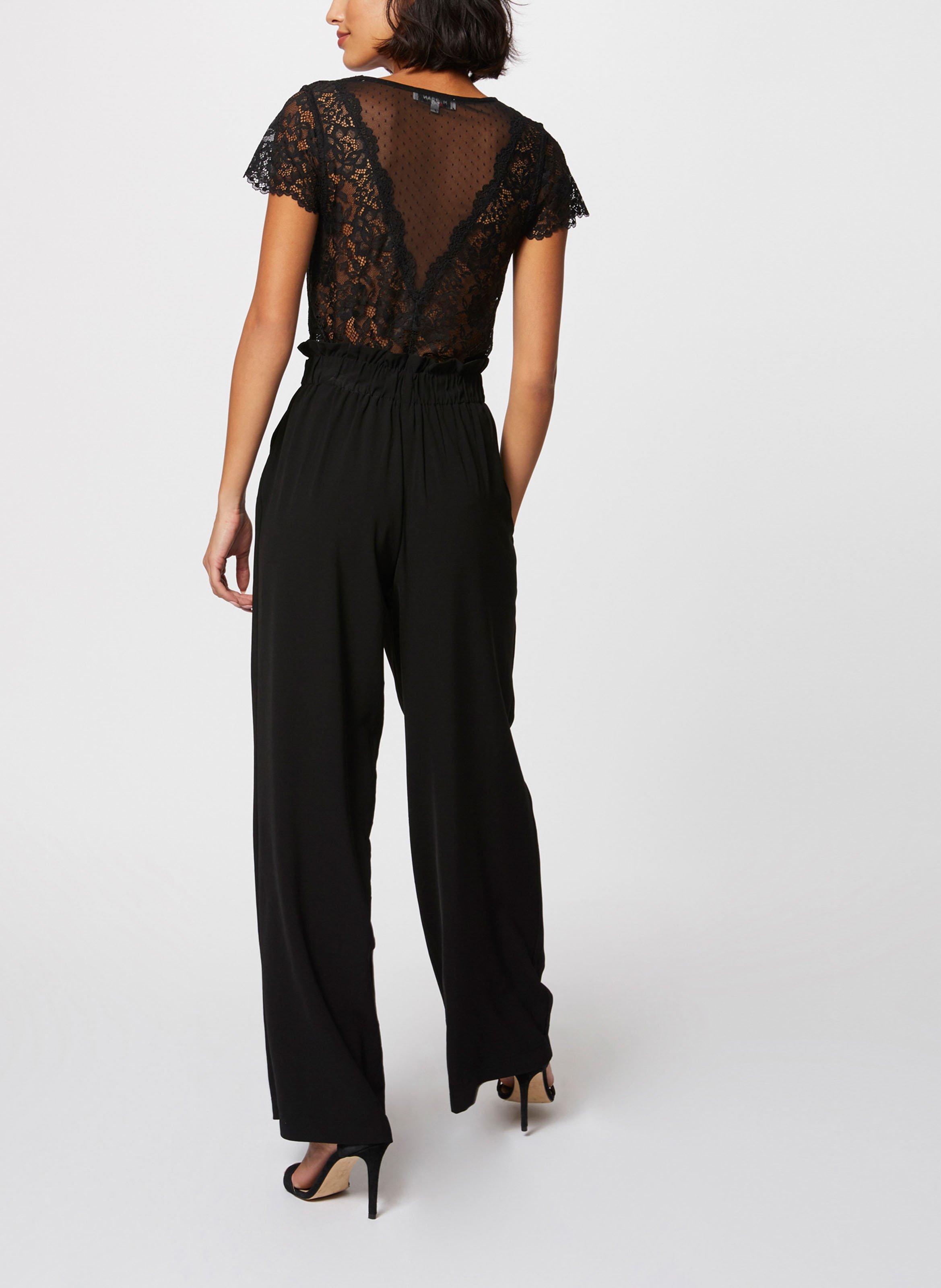 Body en dentelle Noir