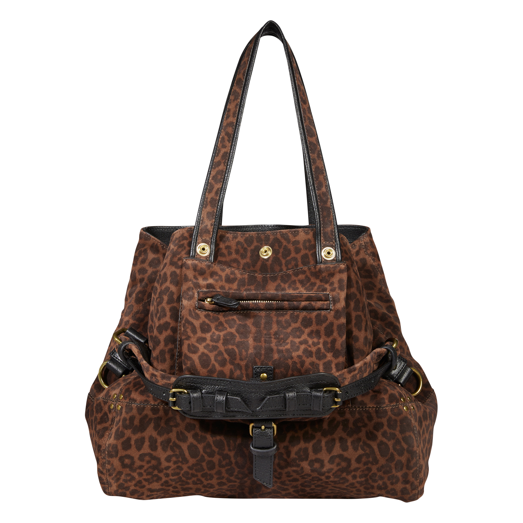 Sac porté épaule en cuir JEROME DREYFUSS Multicolore