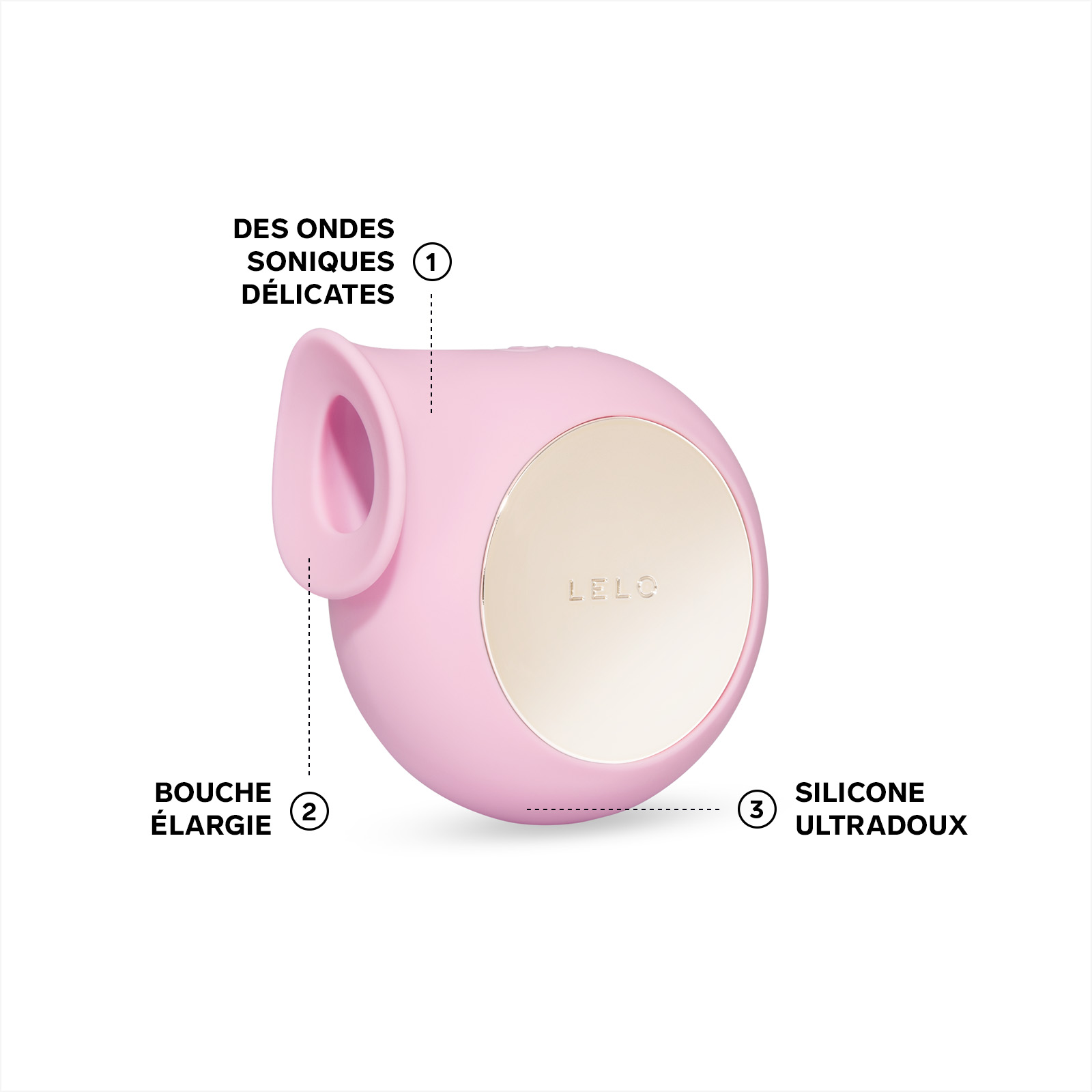 Sonic clitoral stimulator LELO Rose