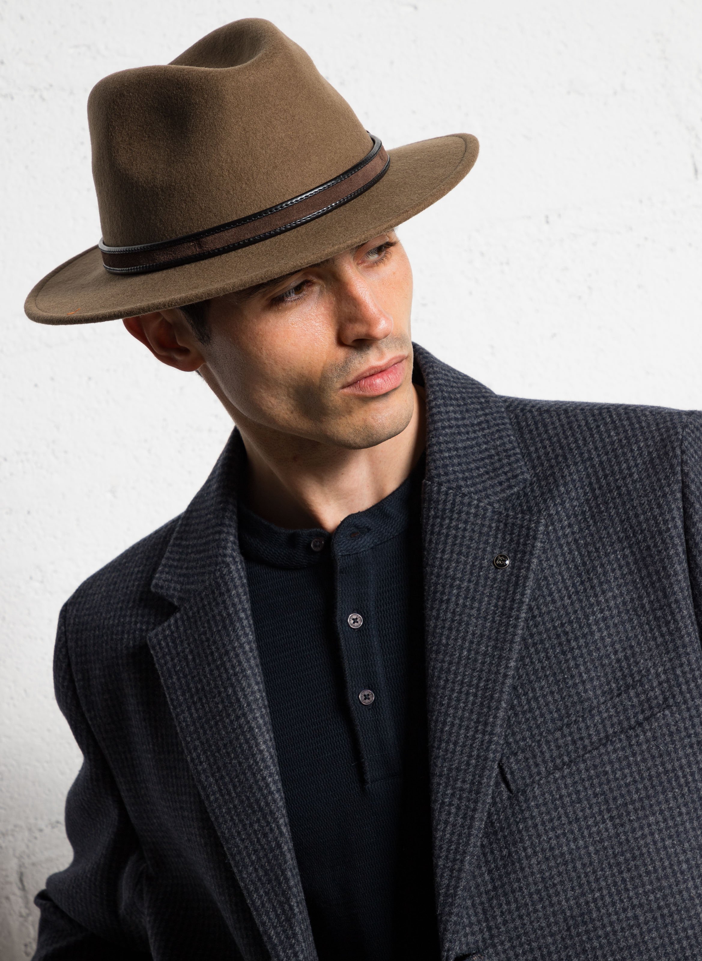 Chapeau en feutre laine  SAISON 1865 Multicolore