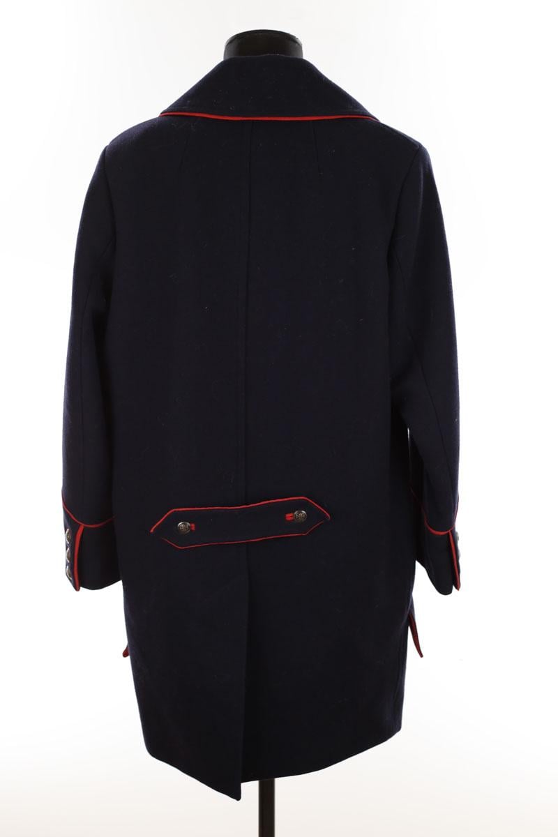 Cotton coat ISABEL MARANT - Seconde Main Blue