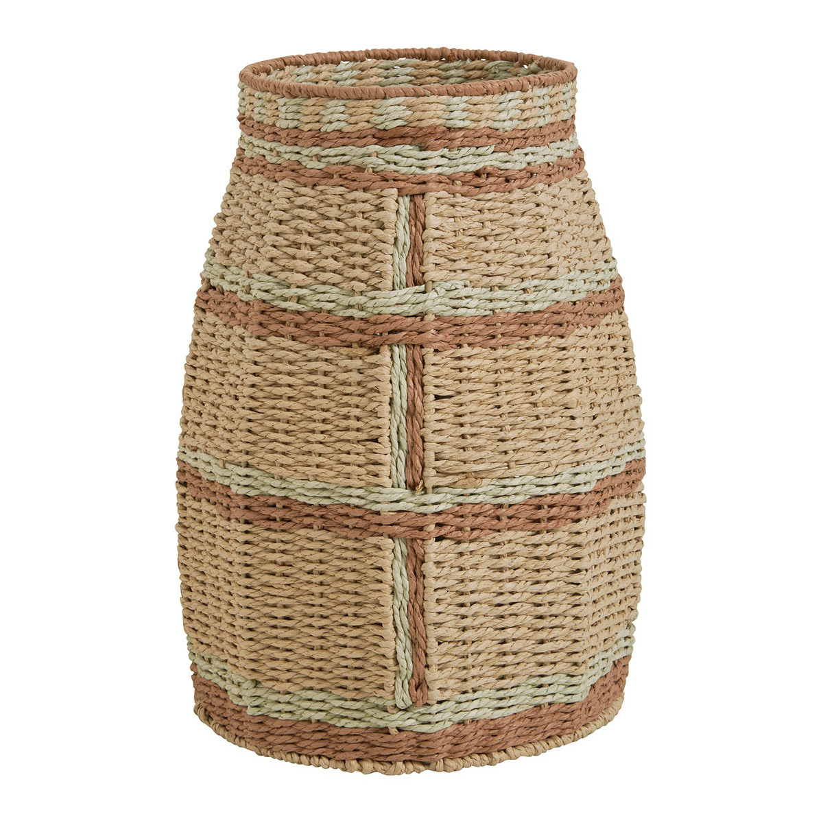 Decorative paper cord vase BLANC D'IVOIRE No Color