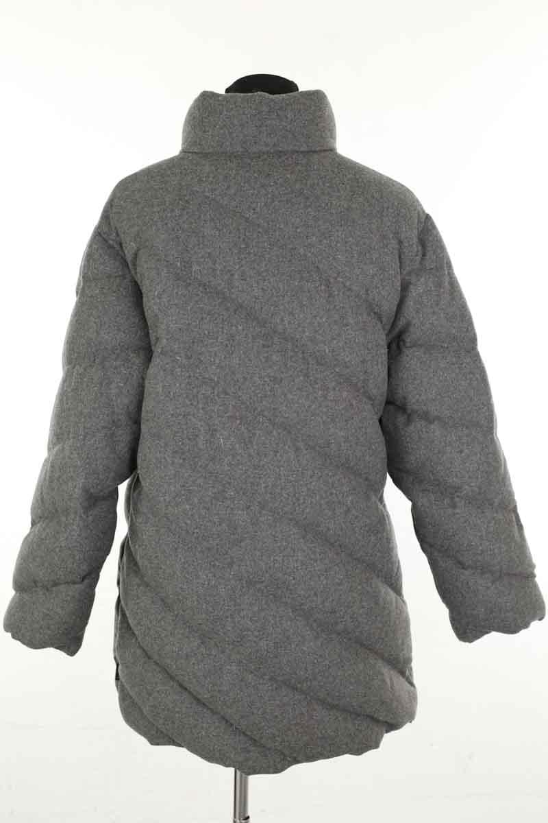 Wool padded jacket MONCLER - Seconde Main Grey