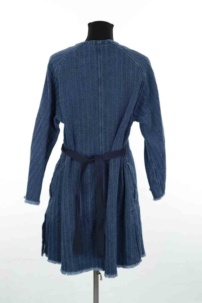 Cotton coat ISABEL MARANT ÉTOILE - SECONDE MAIN Blue