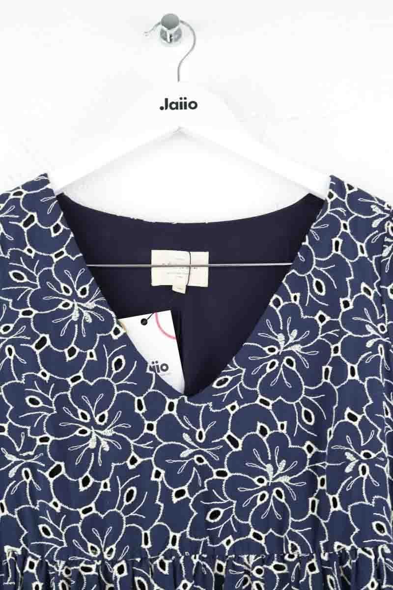 Navy cotton dress SEZANE - Seconde main Blue