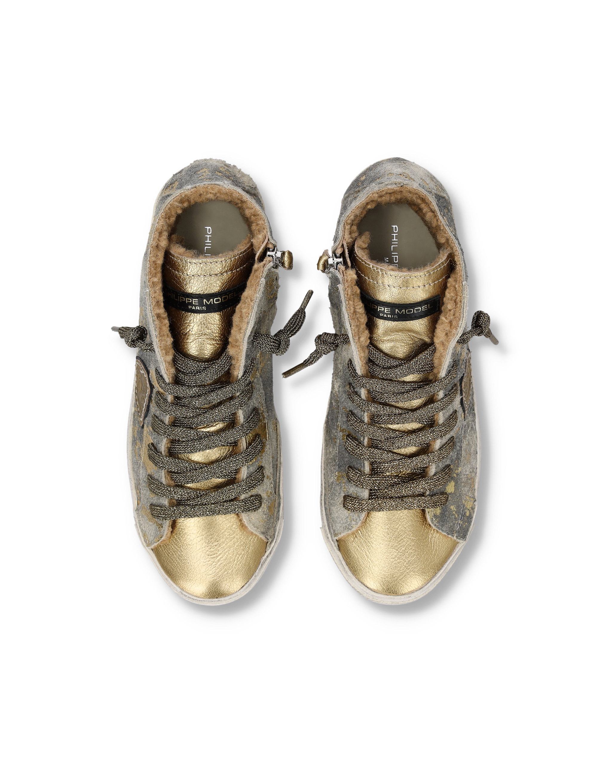 Tennis sneakers. PHILIPPE MODEL Brown