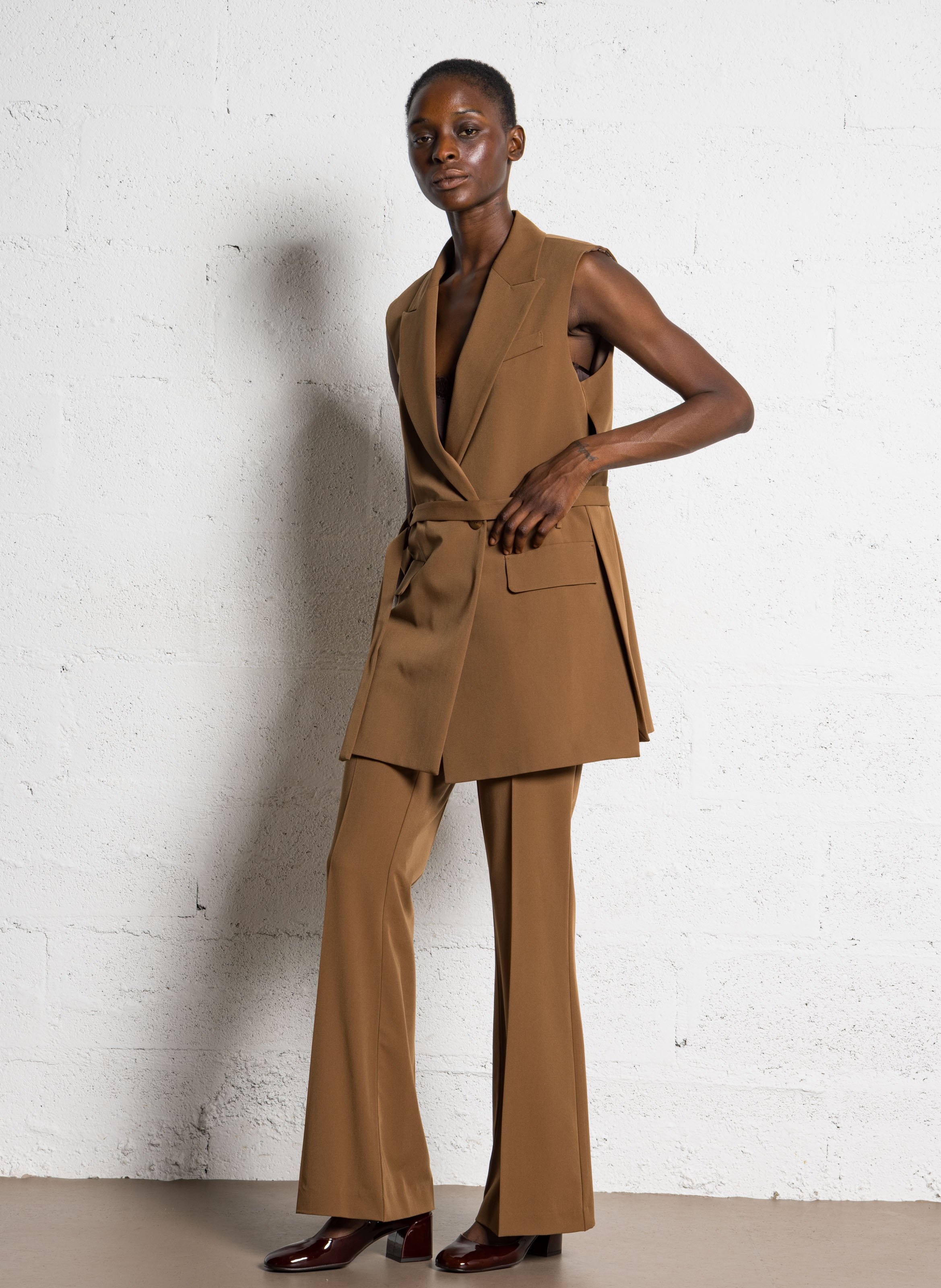 Lakleren Mary Jane-schoenen  BILLI BI Bruin