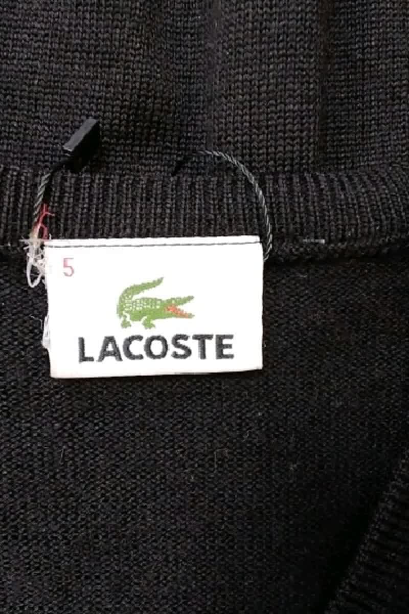 Sweater LACOSTE - SECONDE MAIN Black
