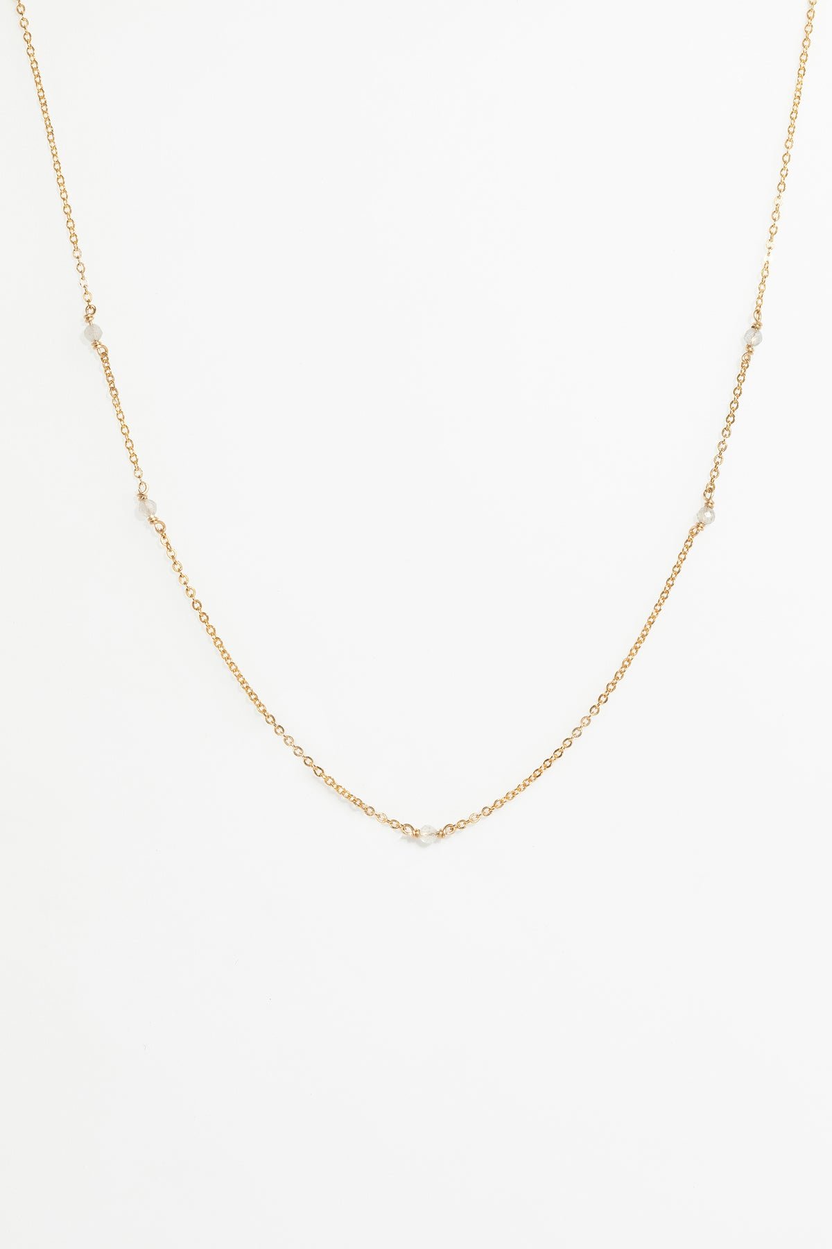 Bracelet - labradorite necklace YAY Golden