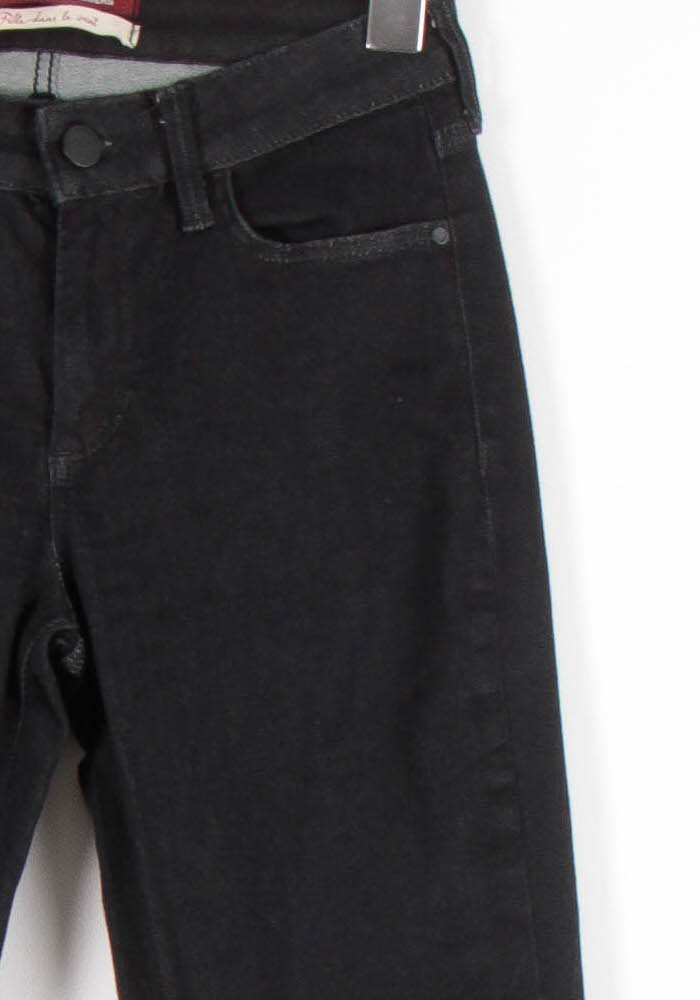 Cropped slim jeans with studs COMPTOIR DES COTONNIERS - Seconde main Black