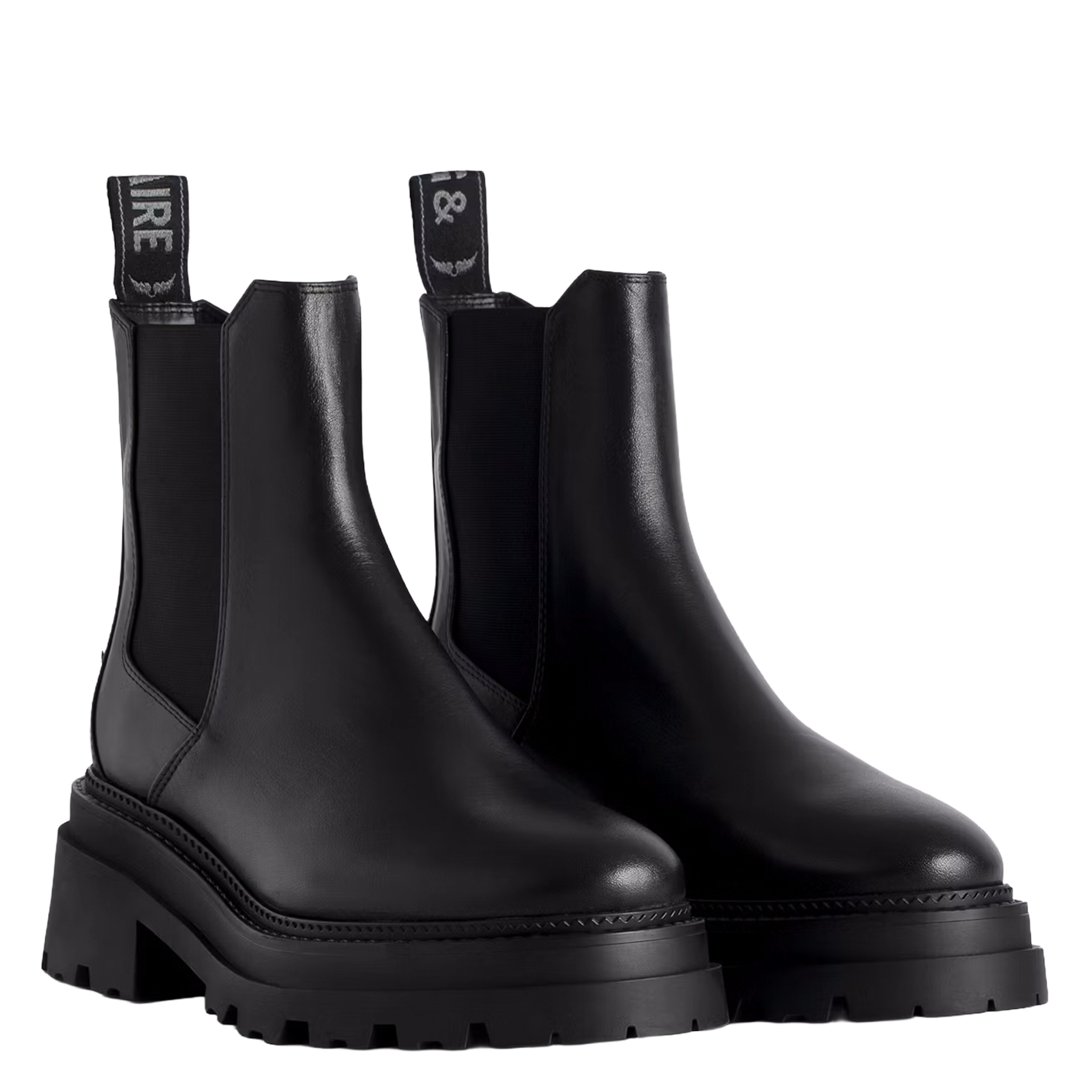 Bottines en cuir ZADIG&VOLTAIRE Noir