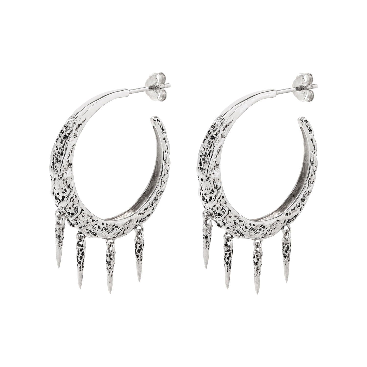 Oorringen BA&SH Zilver