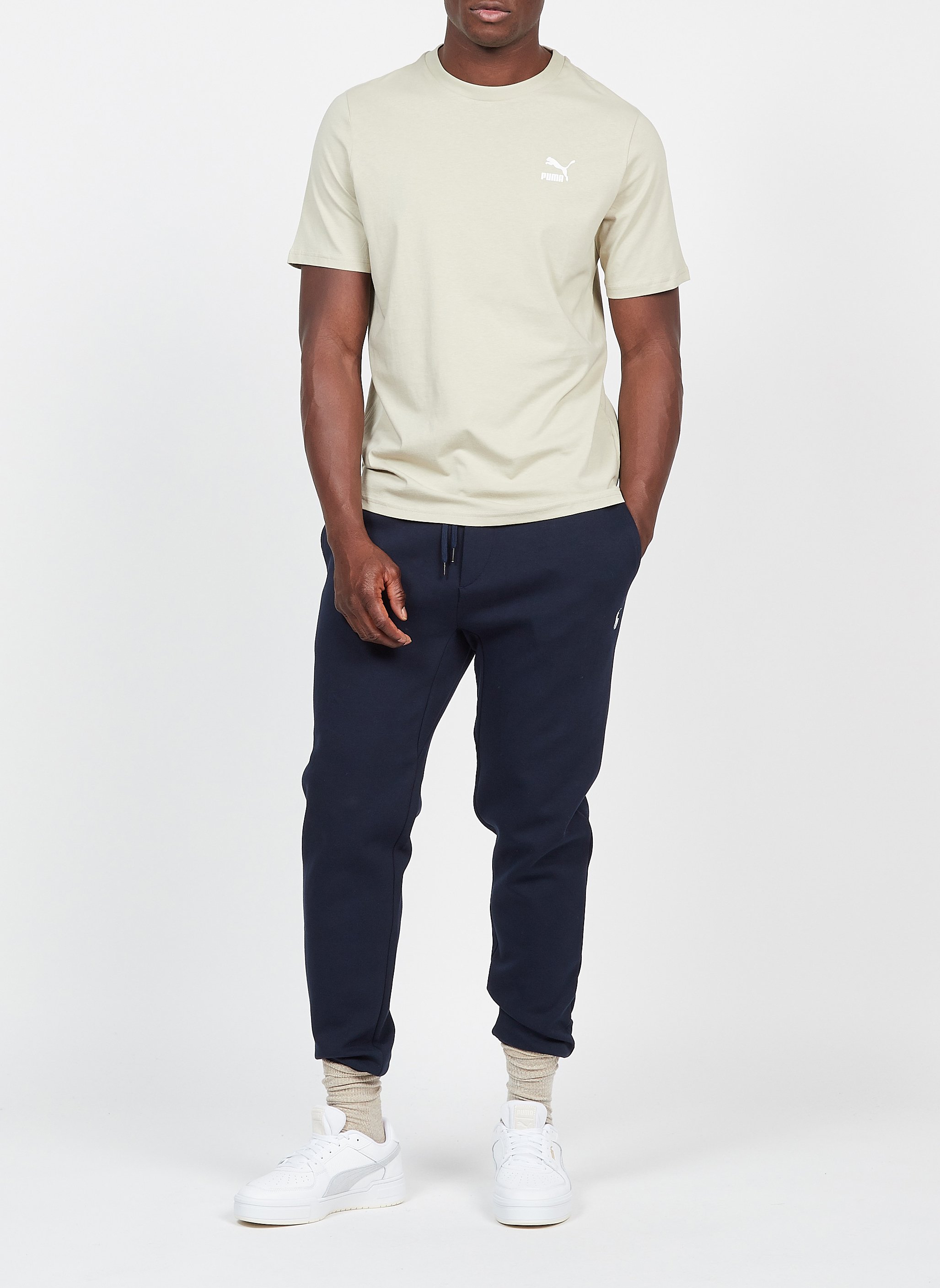 Jogging en coton mélangé POLO RALPH LAUREN Bleu