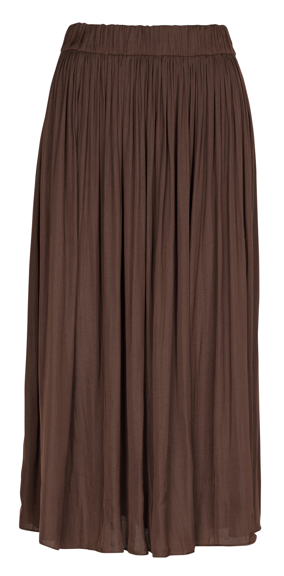 Halflange rok MAISON 123 Bruin