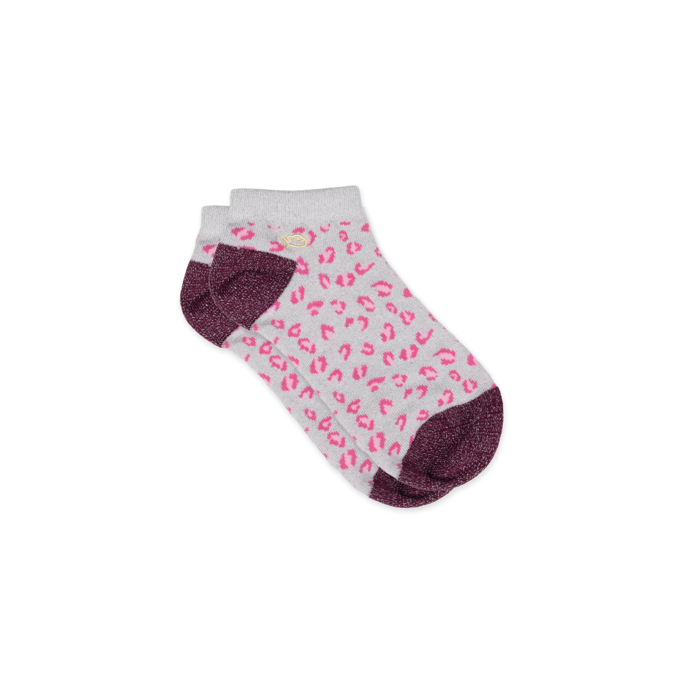 Cotton Combed Leopard Ankle Socks BILLYBELT