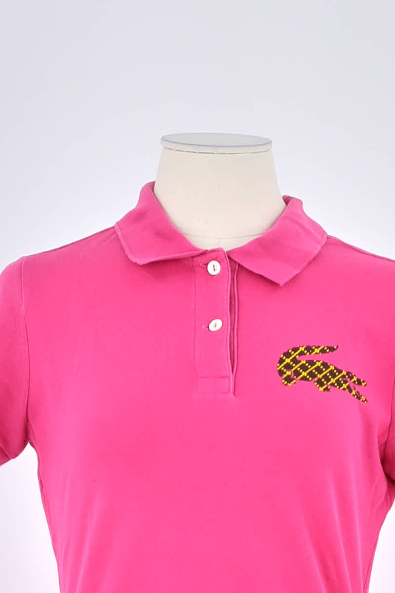 Polo shirt LACOSTE - SECONDE MAIN Pink