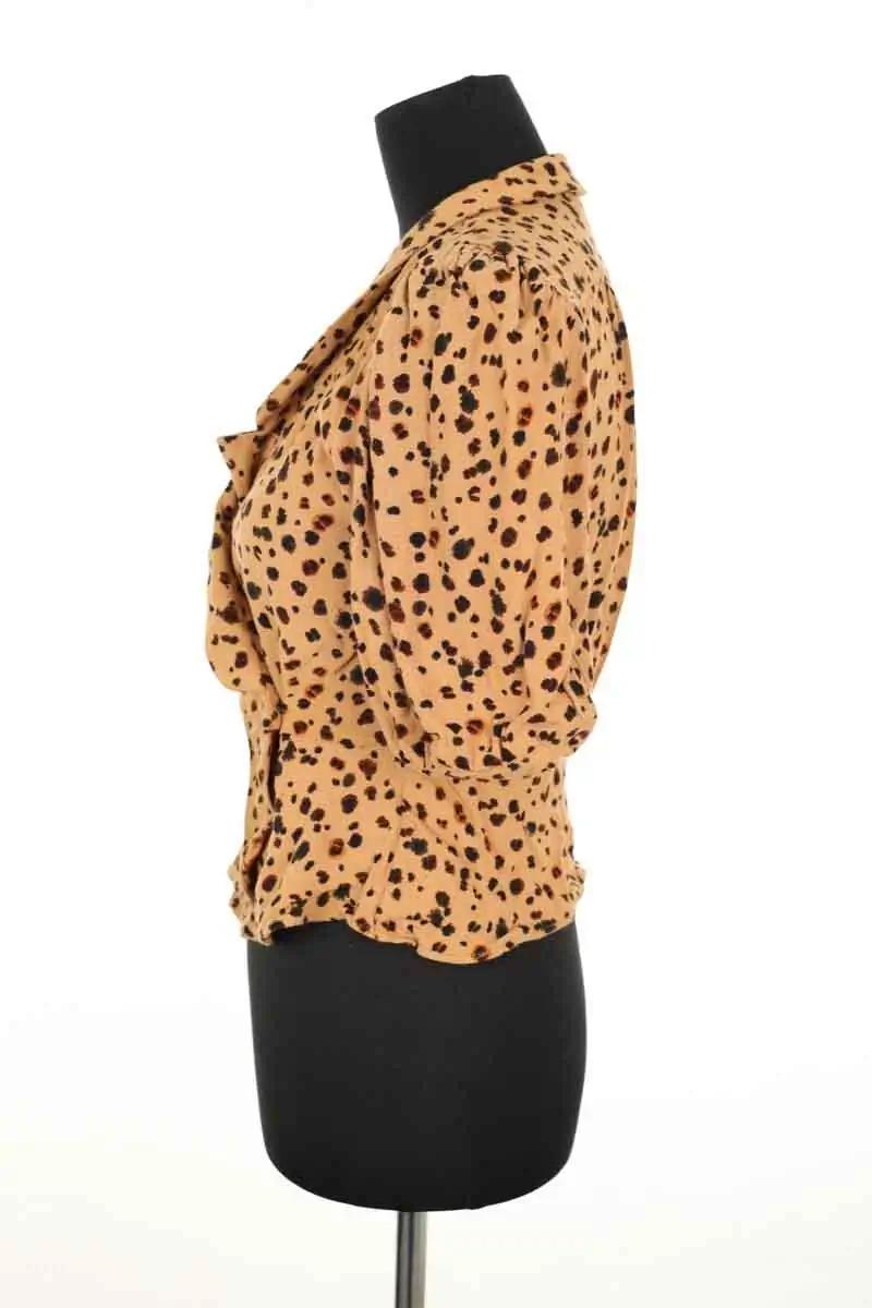 Wrap-around top ROUJE - Seconde Main Brown