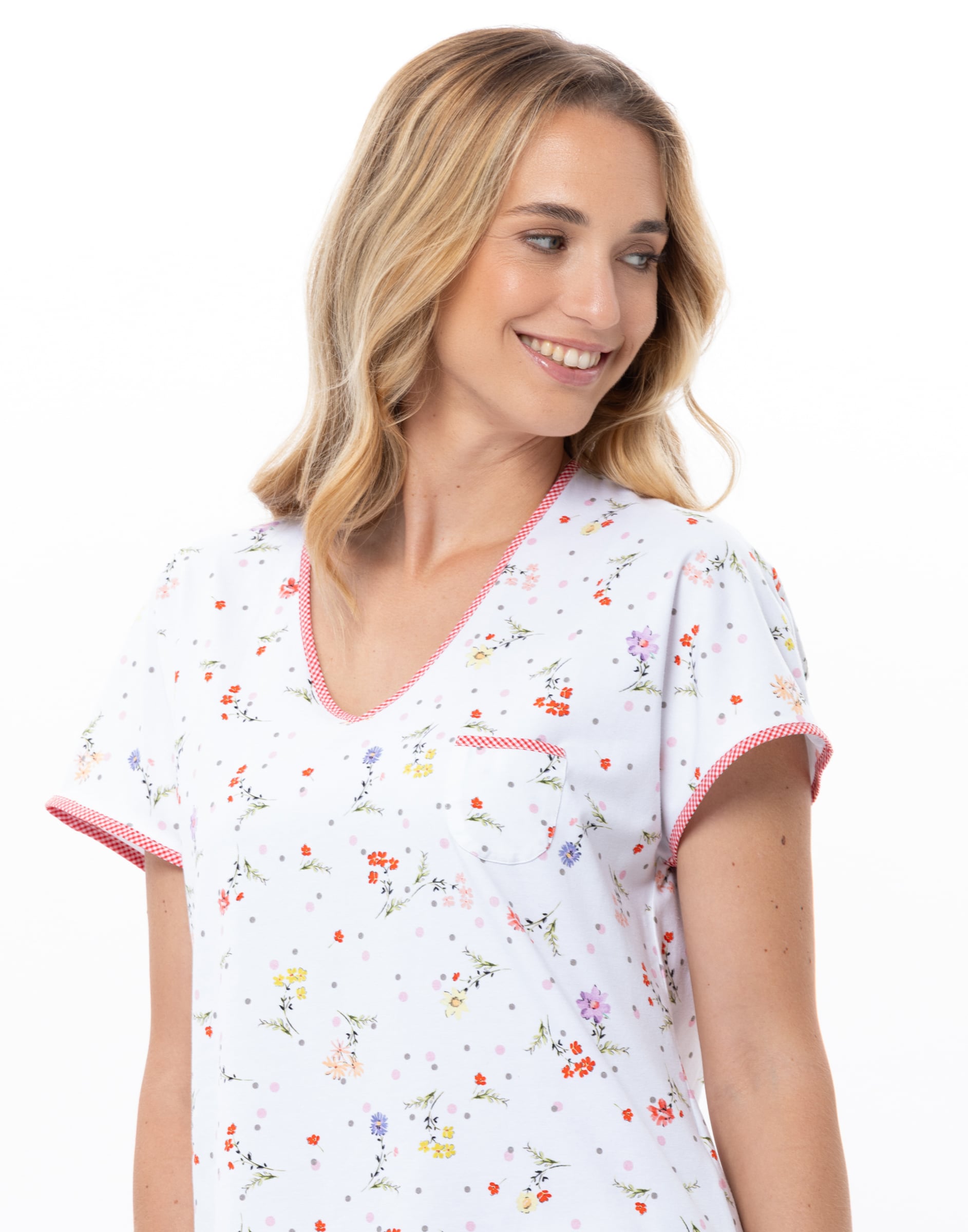 Cotton pajama top LE CHAT Multicolored