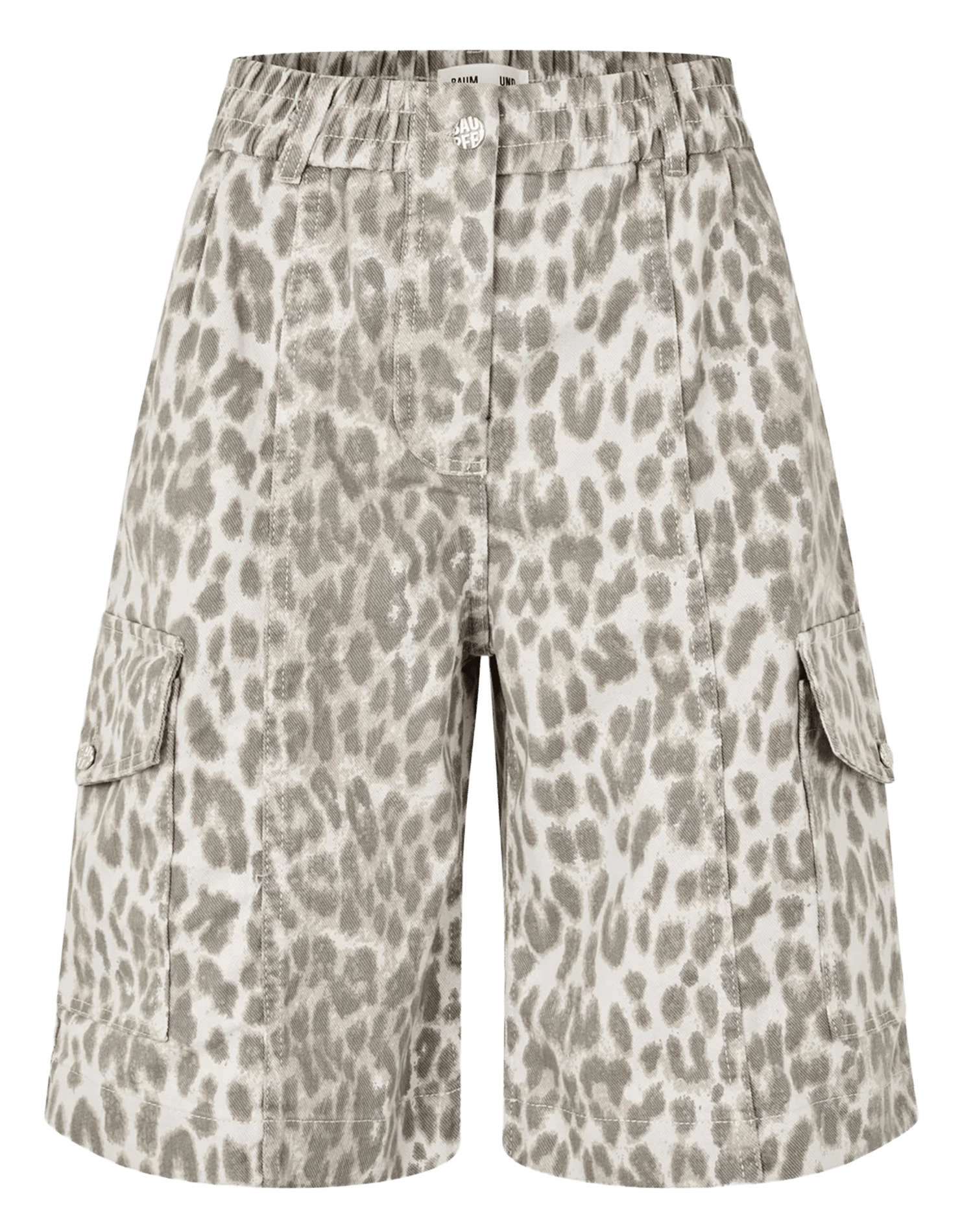 Grote bermuda van biologisch katoenmix BAUM UND PFERDGARTEN Veelkleurig