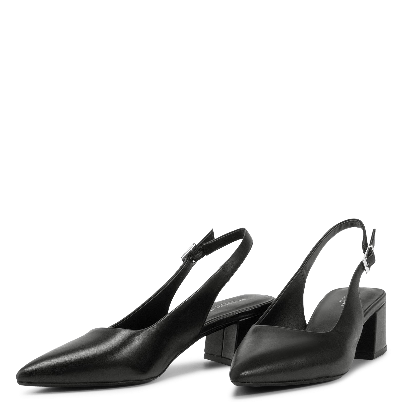 Alice - Ledersandalen mit Absatz VAGABOND Schwarz