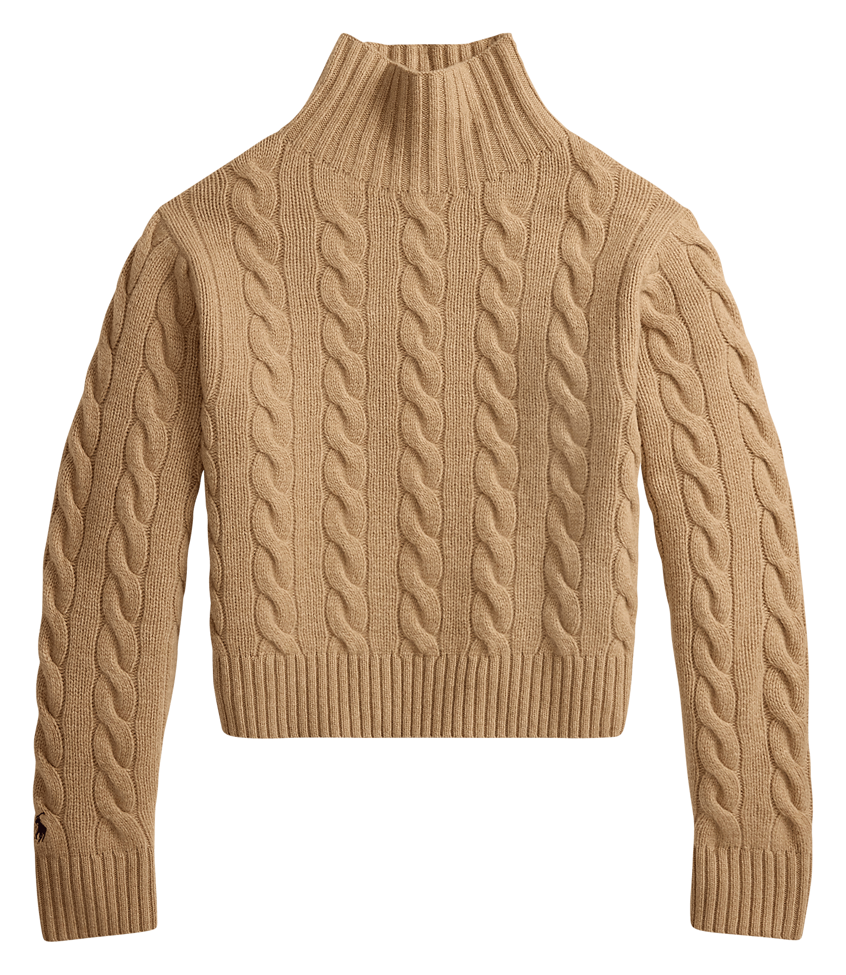 Trui met opstaande kraag | wolblend POLO RALPH LAUREN Beige